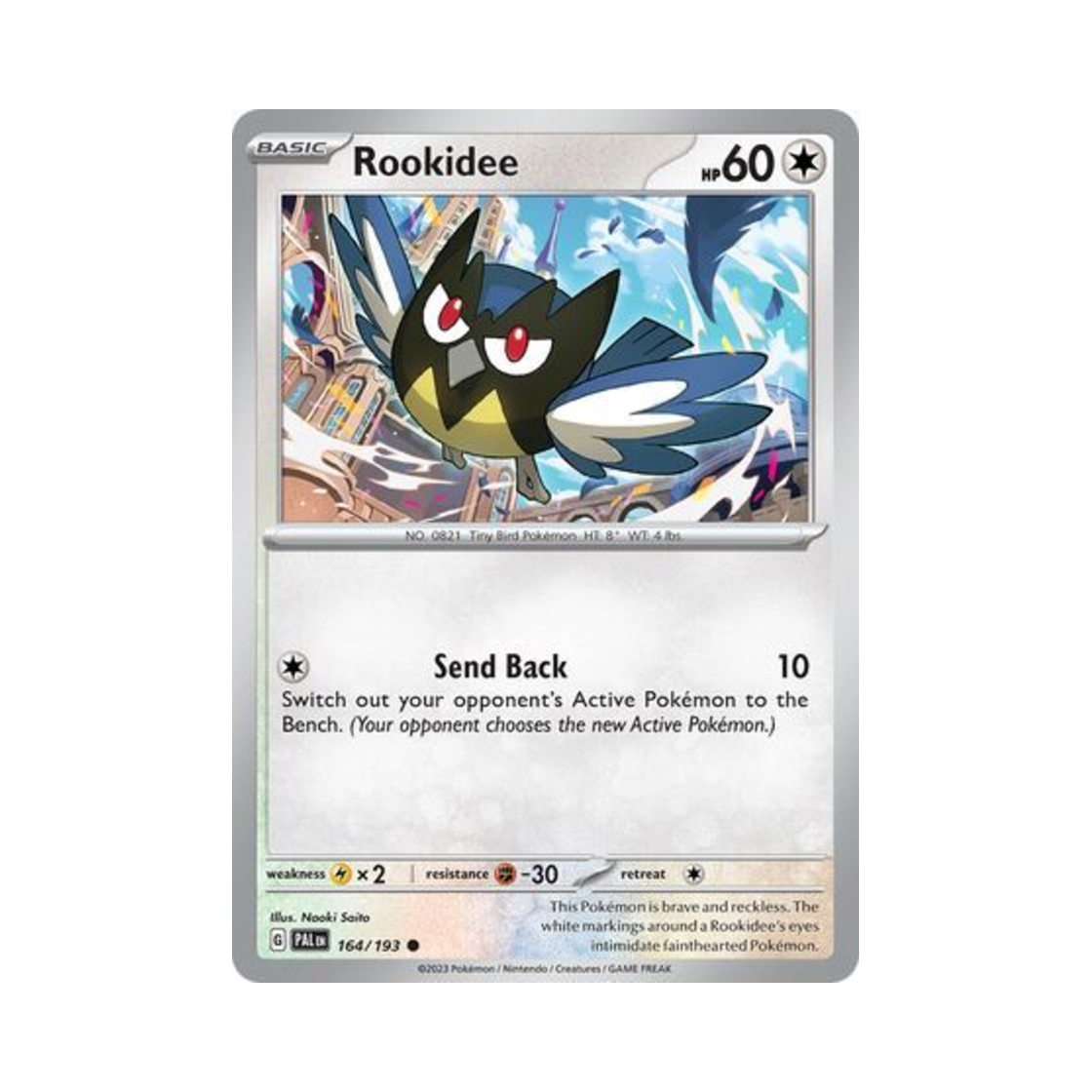 포켓몬 TCG 파라꼬 C 팔데아 이볼브드 (영문판)(Pokemon TCG Rookidee C Paldea Evolved (English Ver.)) - 1
