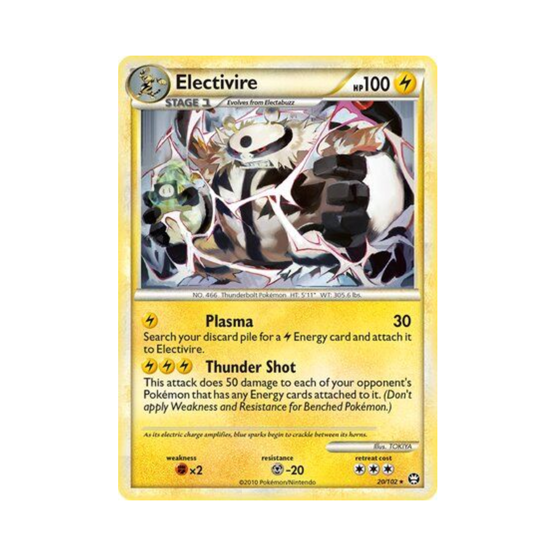 포켓몬 TCG 에레키블 R 트라이엄펀트 (영문판)(Pokemon TCG Electivire R Triumphant (English Ver.)) - 1