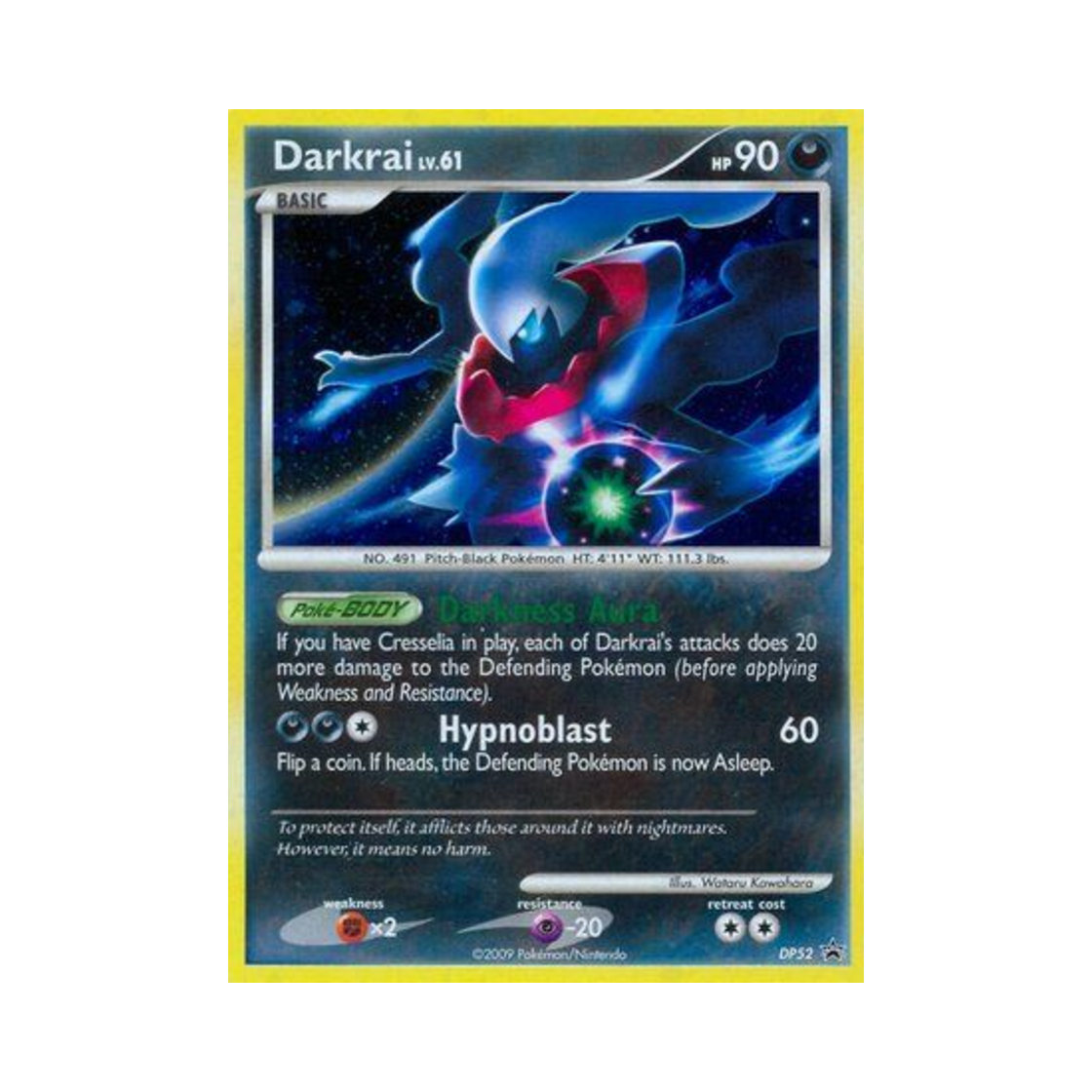 포켓몬 TCG 다크라이 P 다이아몬드 & 펄 프로모카드 (영문판)(Pokemon TCG Darkrai P Diamond & Pearl Promos (English Ver.)) - 1