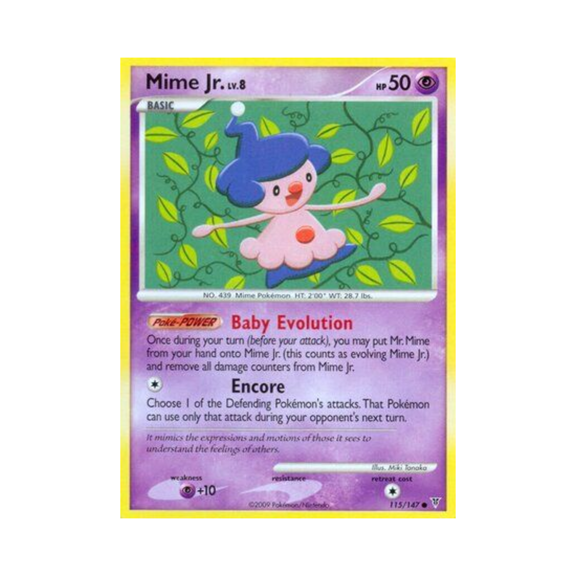 포켓몬 TCG 흉내내 C 슈프림 빅터스 (영문판)(Pokemon TCG Mime Jr. C Supreme Victors (English Ver.))