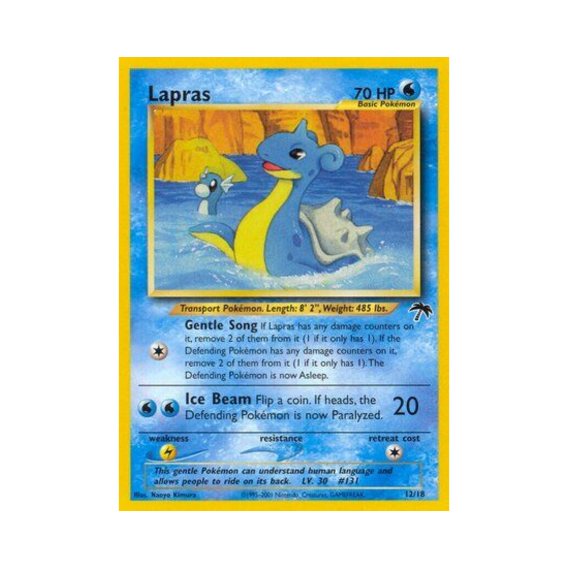 포켓몬 TCG 라프라스 서던 아일랜드 (영문판)(Pokemon TCG Lapras Southern Islands (English Ver.)) - 1
