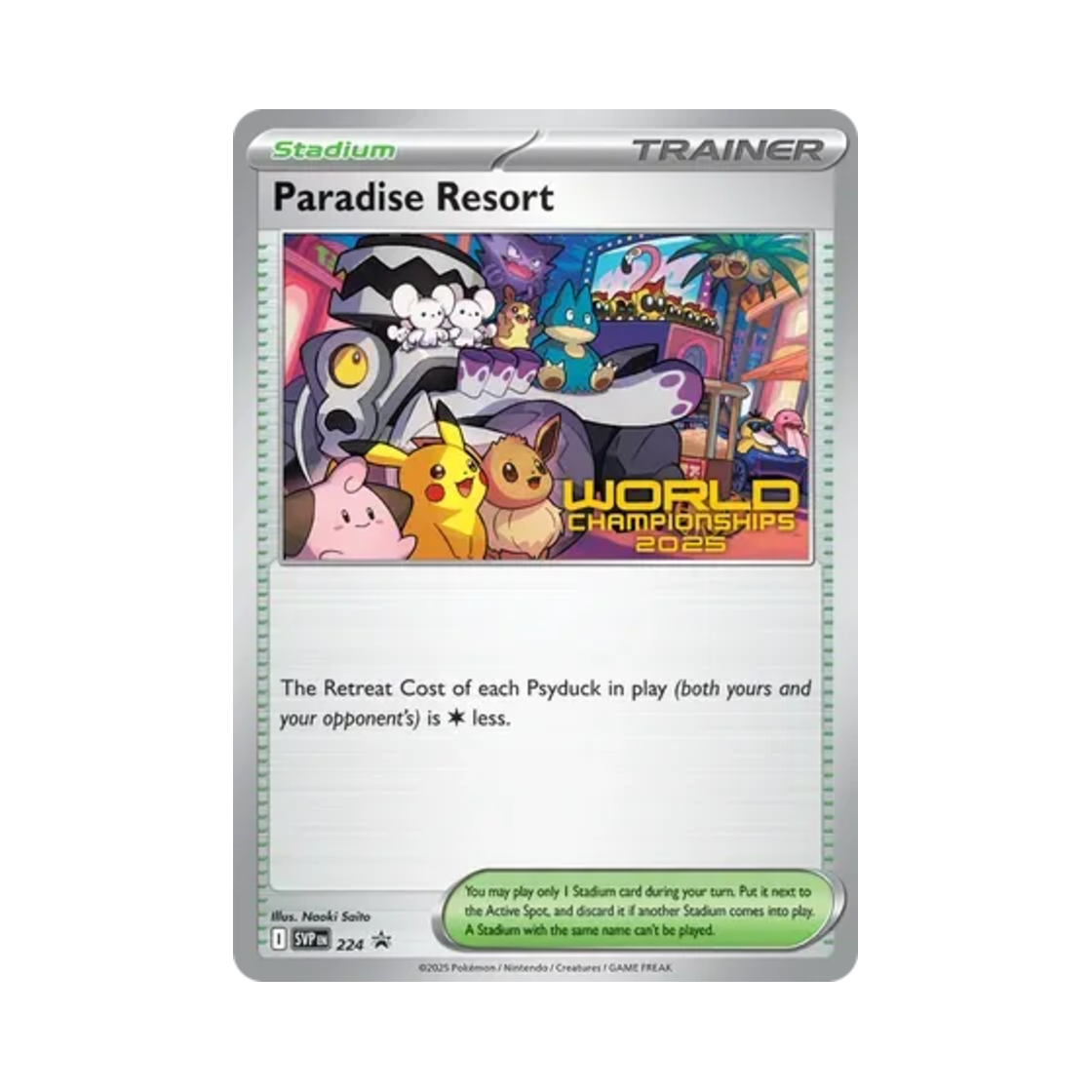SVP224 Pokemon TCG Paradise Resort P Scarlet & Violet Promos (English Ver.)