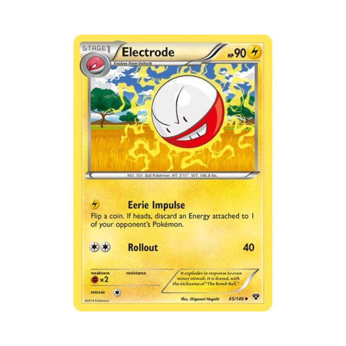 포켓몬 TCG 붐볼 U XY (영문판)(Pokemon TCG Electrode U XY (English Ver.)) - 1