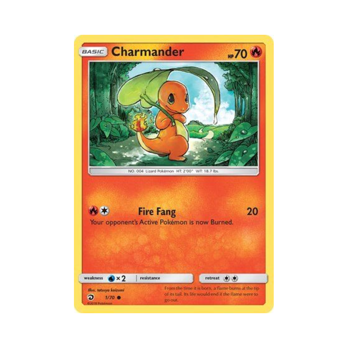 포켓몬 TCG 파이리 C 드래곤 마제스티 (영문판)(Pokemon TCG Charmander C Dragon Majesty (English Ver.)) - 1