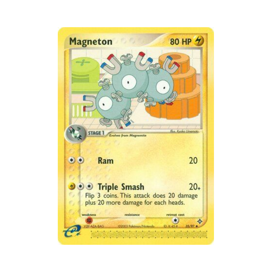 포켓몬 TCG 레어코일 U EX 드래곤 (영문판)(Pokemon TCG Magneton U EX Dragon (English Ver.)) - 1