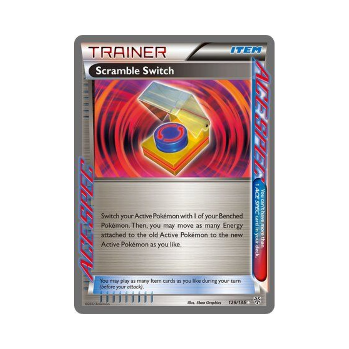 포켓몬 TCG 스크램블 스위치 RA 플라스마 스톰 (영문판)(Pokemon TCG Scramble Switch RA Plasma Storm (English Ver.)) - 1