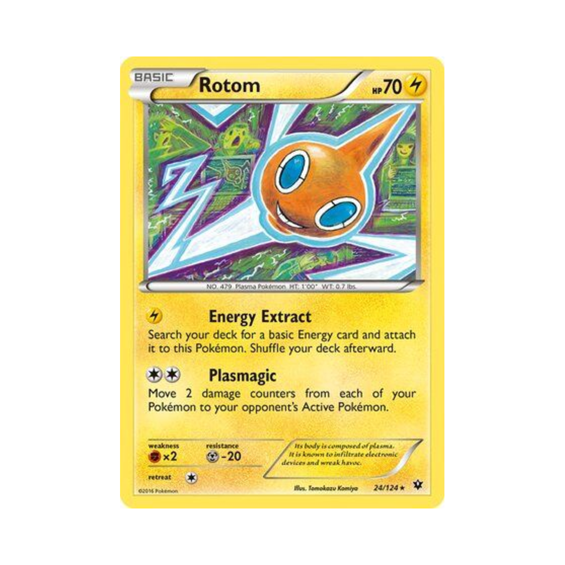 포켓몬 TCG 로토무 R 페이츠 컬라이드 (영문판)(Pokemon TCG Rotom R Fates Collide (English Ver.)) - 1