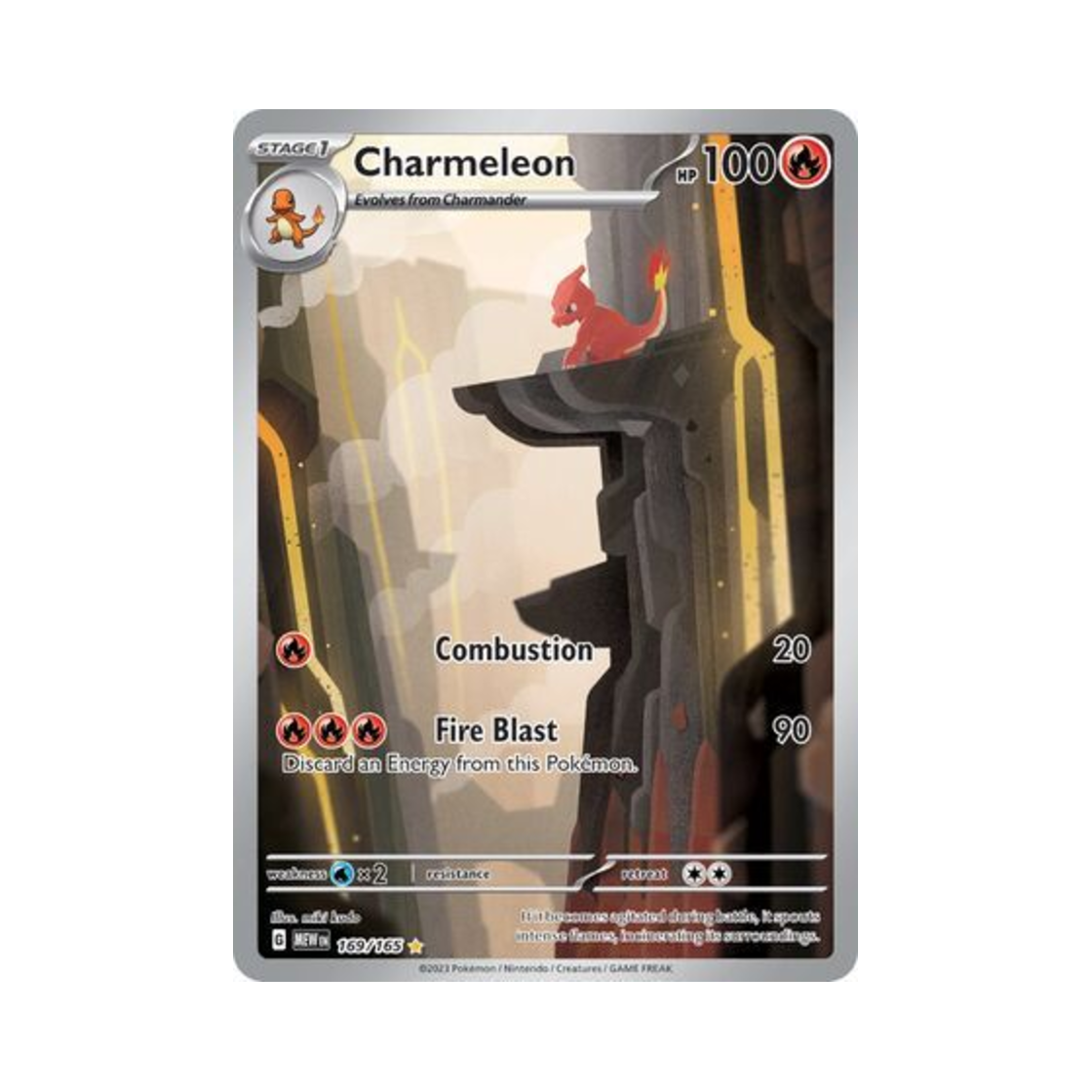 포켓몬 TCG 리자드 IR 스칼렛 & 바이올렛 151 (영문판)(Pokemon TCG Charmeleon IR Scarlet & Violet 151 (English Ver.)) - 1