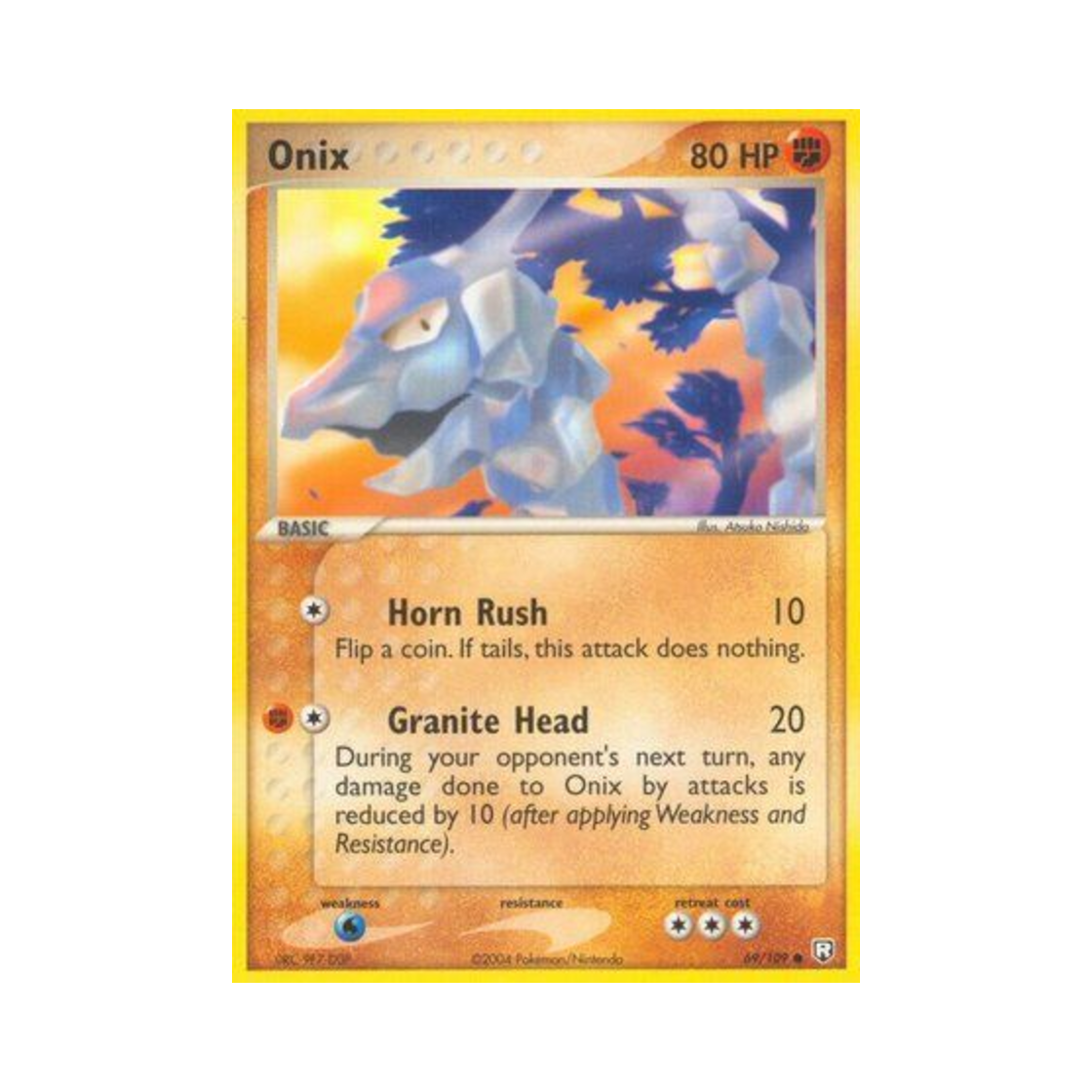 포켓몬 TCG 롱스톤 C EX 로켓단 리턴즈 (영문판)(Pokemon TCG Onix C EX Team Rocket Returns (English Ver.)) - 1
