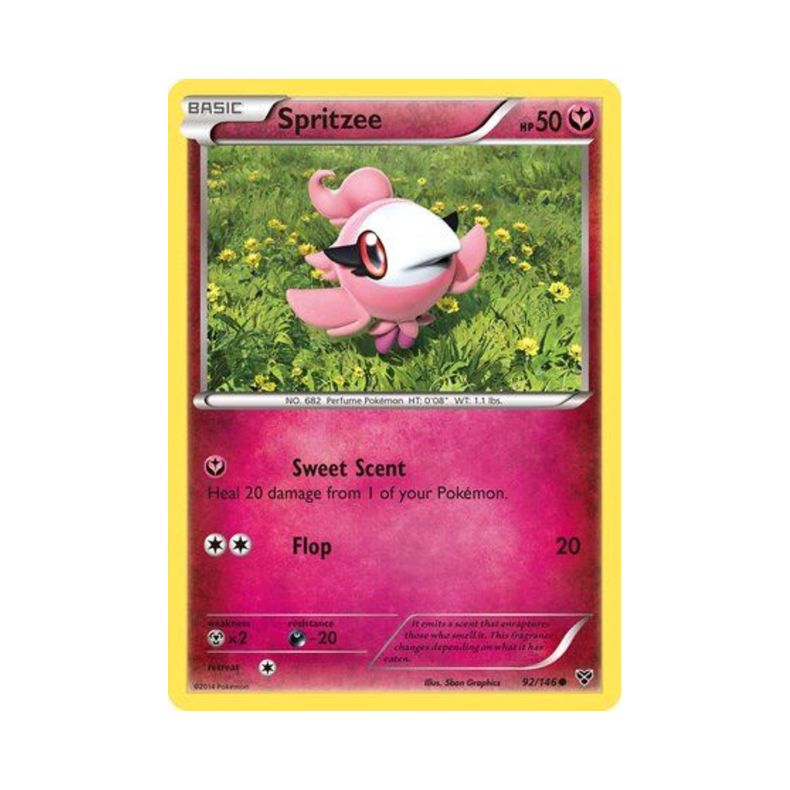 포켓몬 TCG 슈쁘 C XY (영문판)(Pokemon TCG Spritzee C XY (English Ver.)) - 1