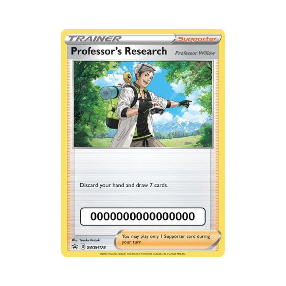 포켓몬 TCG 박사의 연구 P 소드 & 실드 프로모카드 (영문판)(Pokemon TCG Professor's Research P Sword & Shield Promos (English Ver.)) - 1