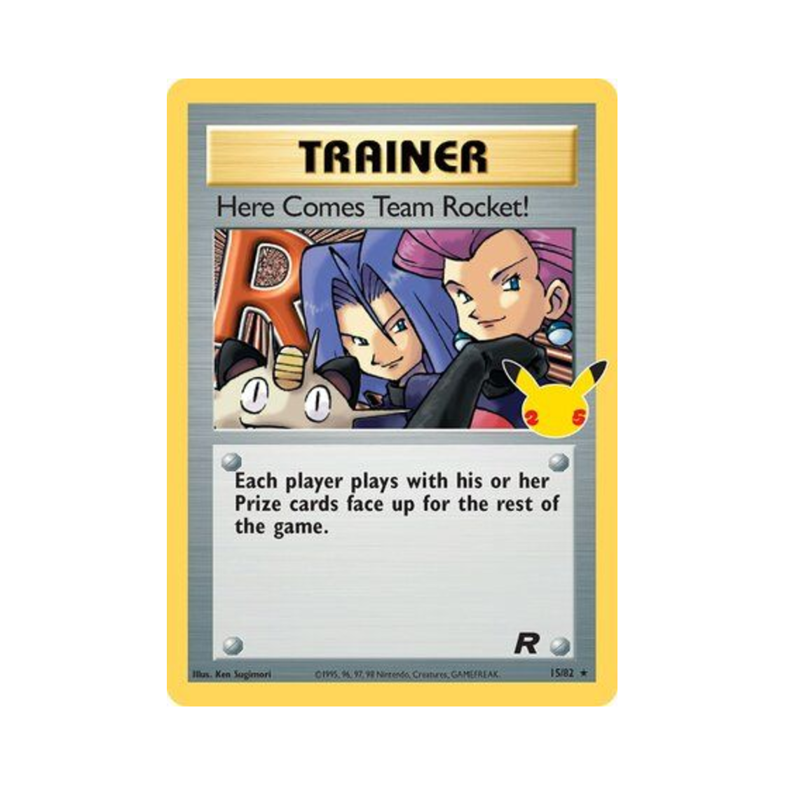 포켓몬 TCG 로켓단 등장! R 셀레브레이션즈 (영문판)(Pokemon TCG Here Comes Team Rocket! R Celebrations (English Ver.)) - 1