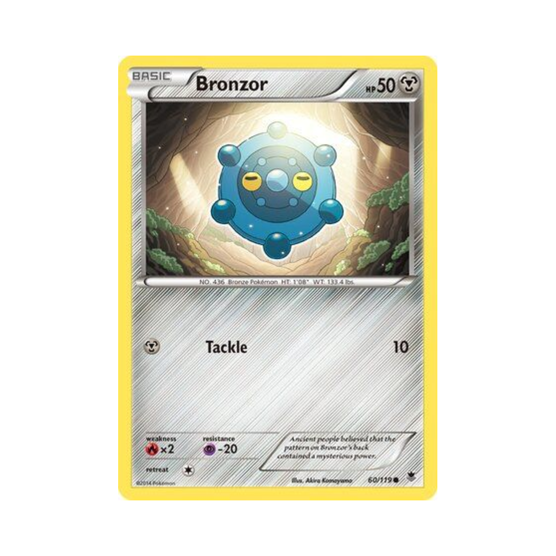 포켓몬 TCG 동미러 C 팬텀 포스 (영문판)(Pokemon TCG Bronzor C Phantom Forces (English Ver.)) - 1