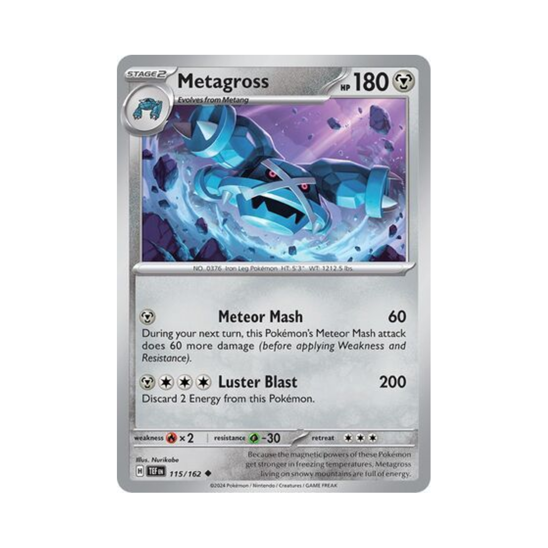 포켓몬 TCG 메타그로스 U 템포럴 포시스 (영문판)(Pokemon TCG Metagross U Temporal Forces (English Ver.)) - 1