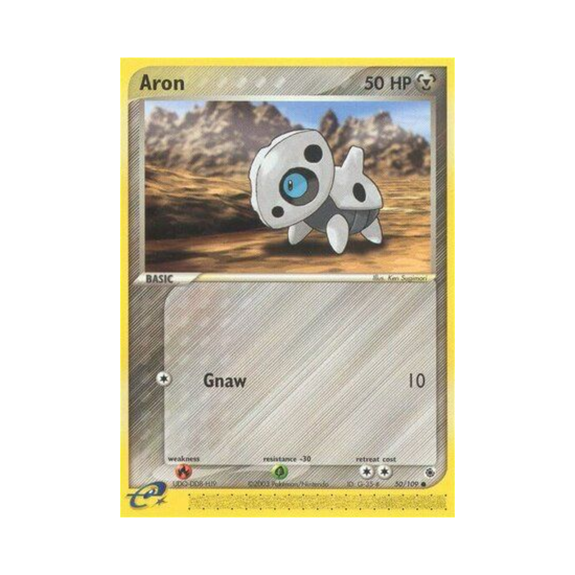 포켓몬 TCG 가보리 C EX 루비 & 사파이어 (영문판)(Pokemon TCG Aron C EX Ruby & Sapphire (English Ver.)) - 1