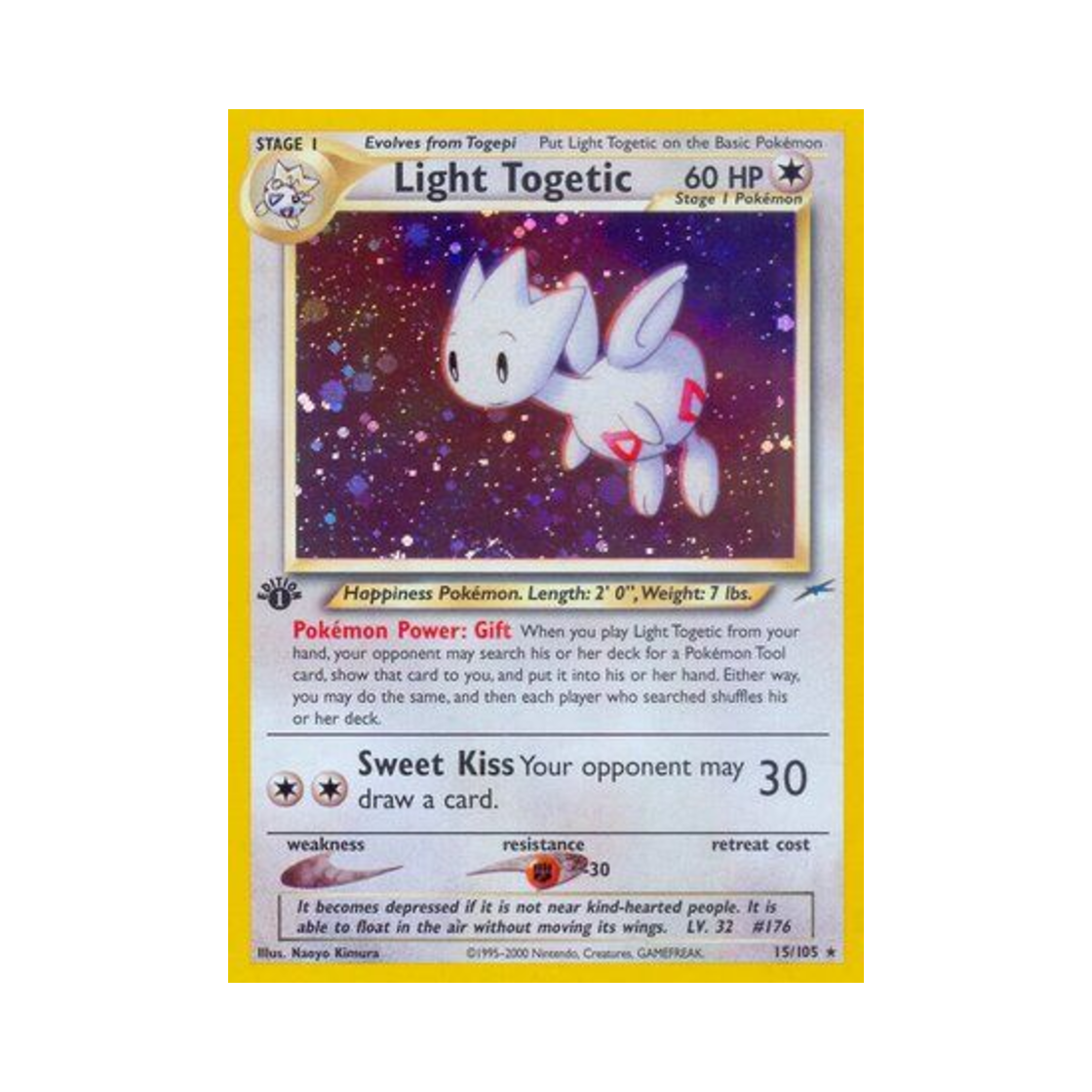 포켓몬 TCG 라이트 토게틱 RH 네오 데스티니 (영문판)(Pokemon TCG Light Togetic RH Neo Destiny (English Ver.)) - 1
