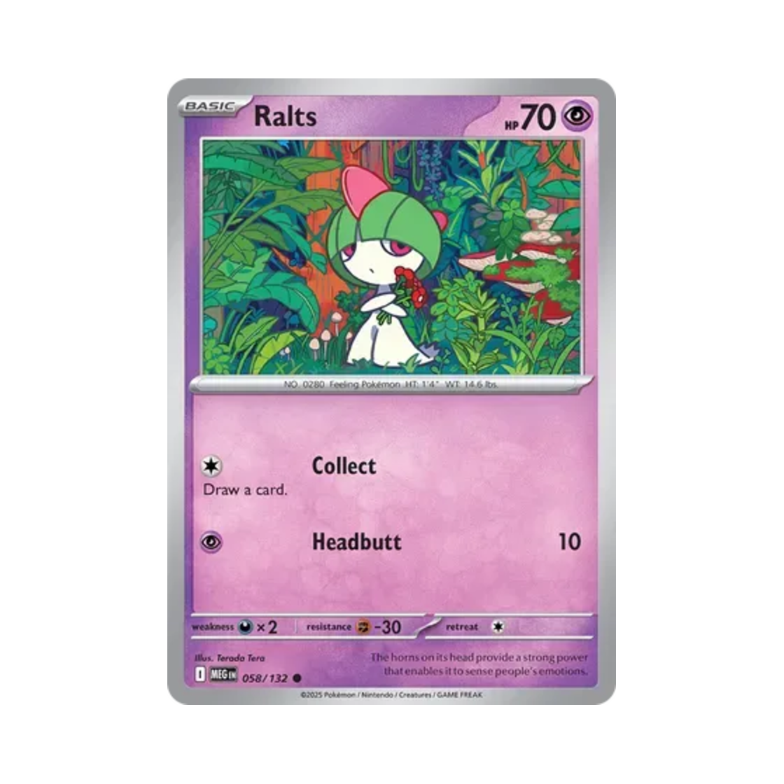 포켓몬 TCG 랄토스 C 메가 에볼루션 (영문판)(Pokemon TCG Ralts C Mega Evolution (English Ver.)) - 1