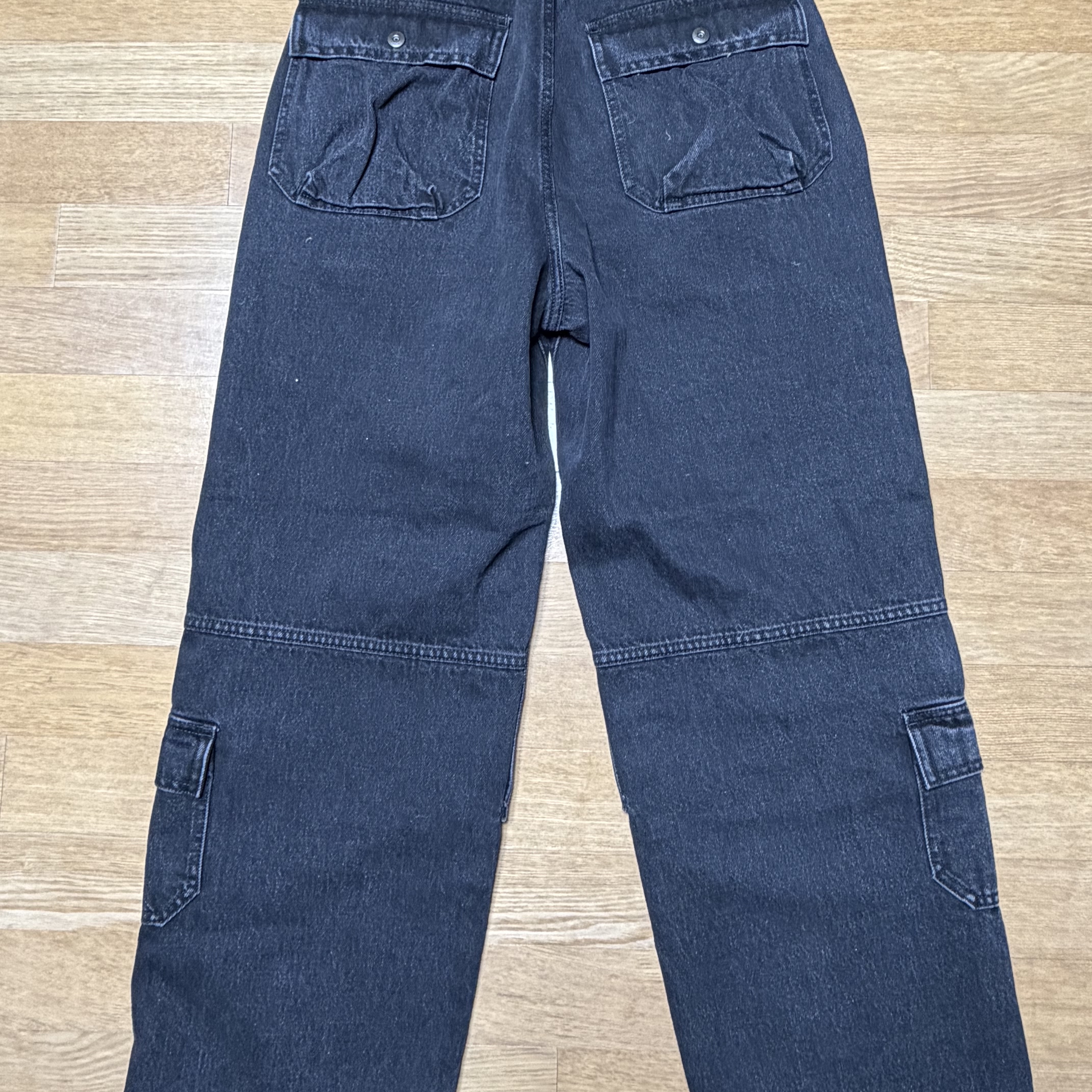 Supreme x Y's by Yohji Yamamoto Denim Utility Pants Washed Black - 25FW 착용 스타일 - 7