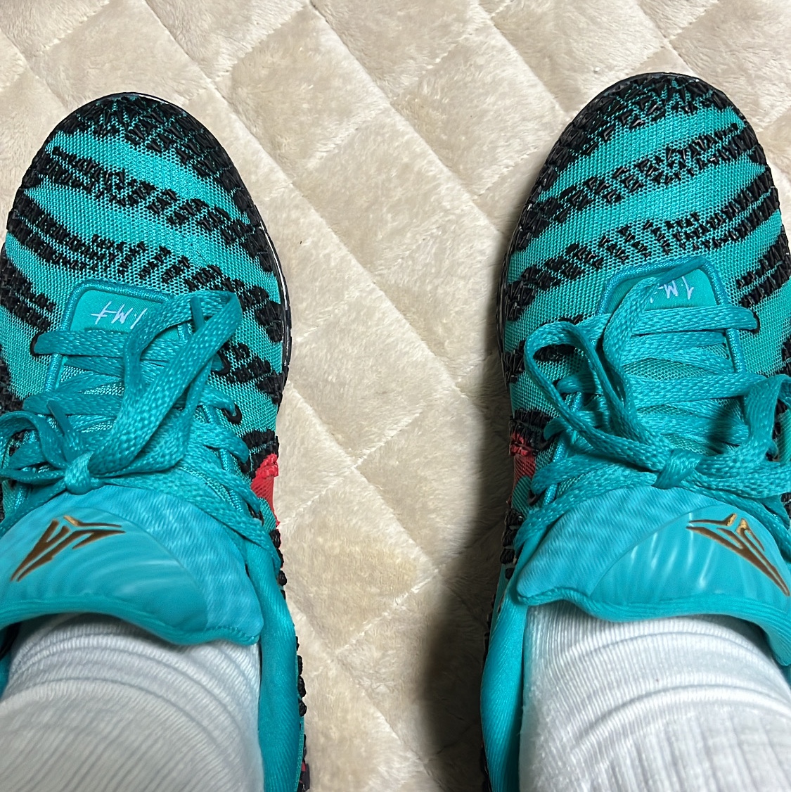 Nike Ja 3 EP Scratch 3.0 Turbo Green Black 착용 스타일 - 2