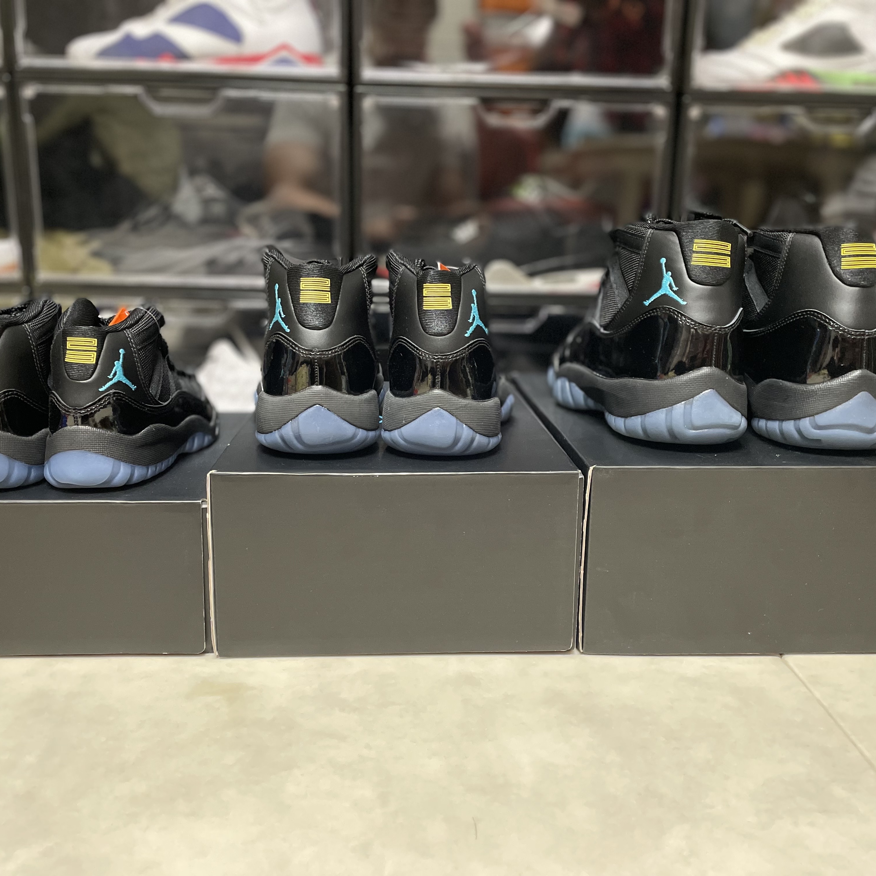 Jordan 11 Retro Gamma, (GS) Jordan 11 Retro Gamma 착용 스타일 - 2