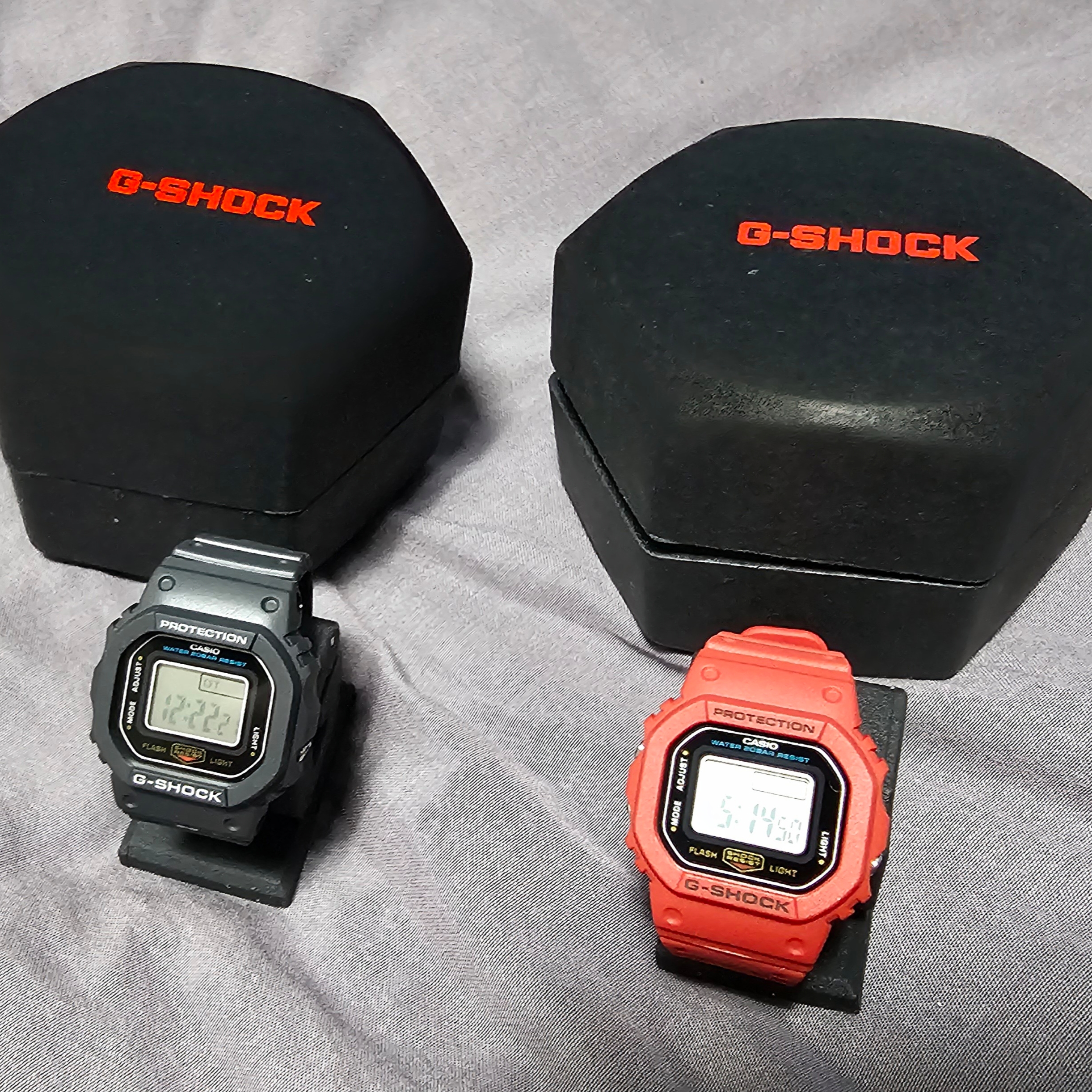 Casio G-Shock Nano DWN-5600-1 착용 스타일 - 2