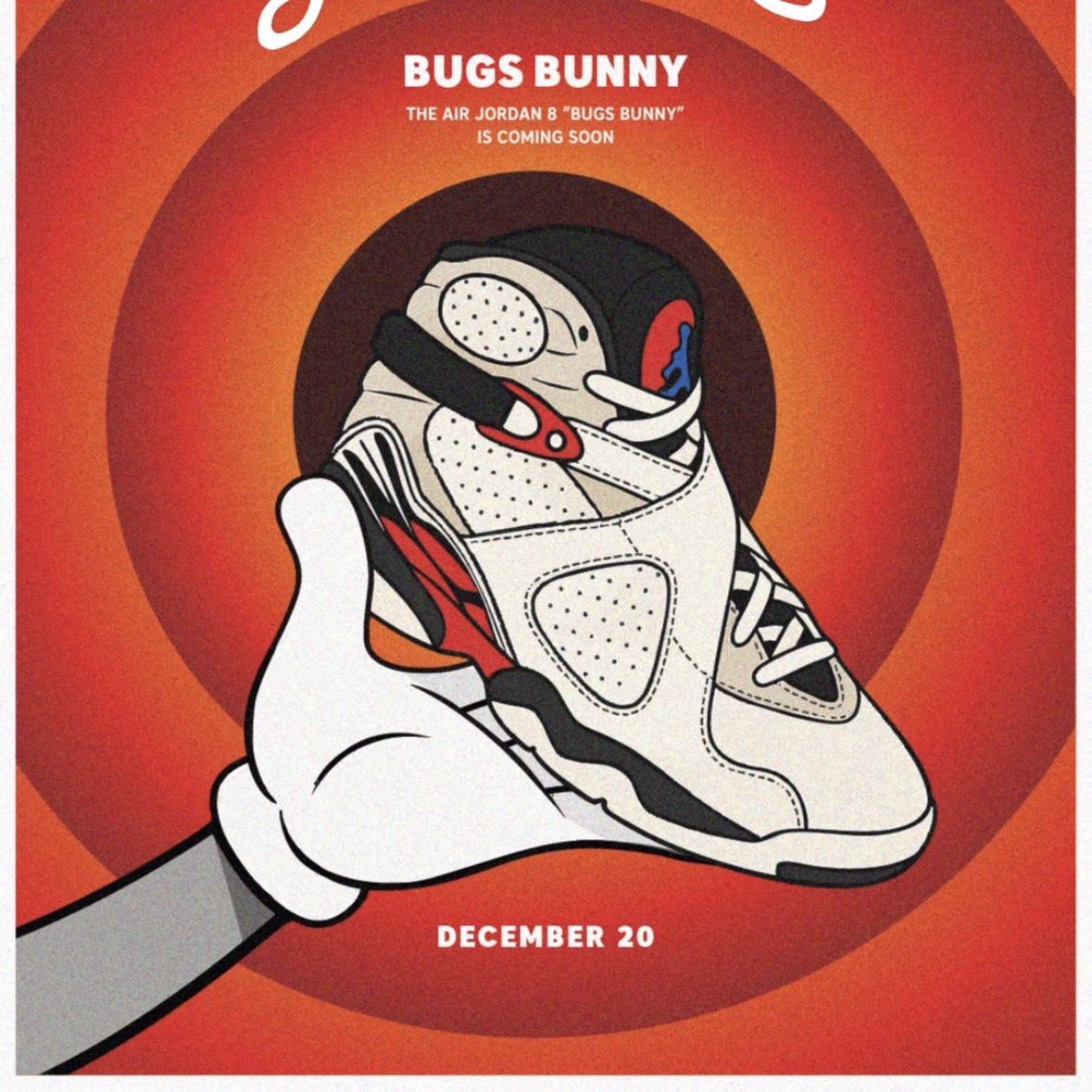 Jordan 8 Retro Bugs Bunny 2025 착용 스타일