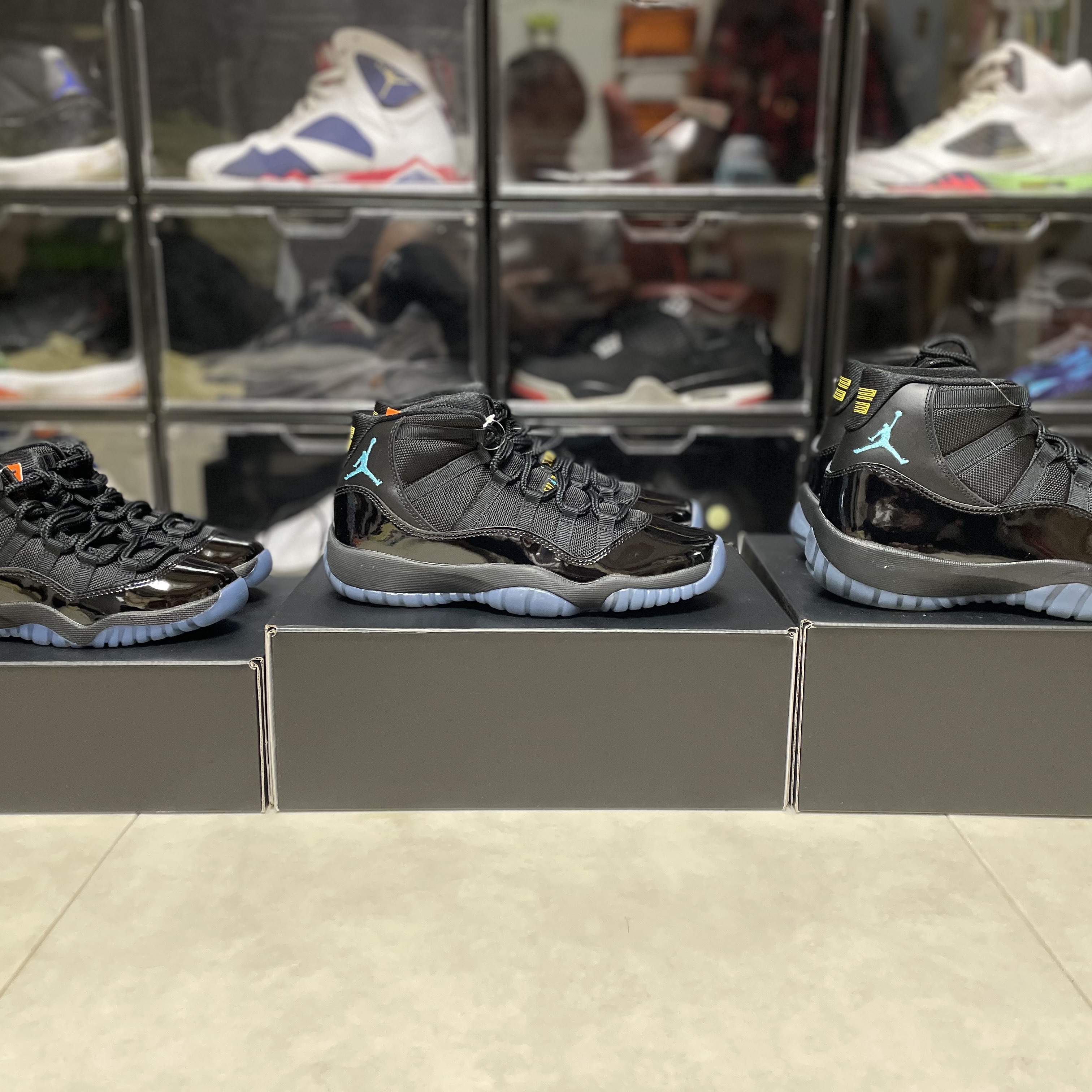 Jordan 11 Retro Gamma, (GS) Jordan 11 Retro Gamma 착용 스타일 - 4