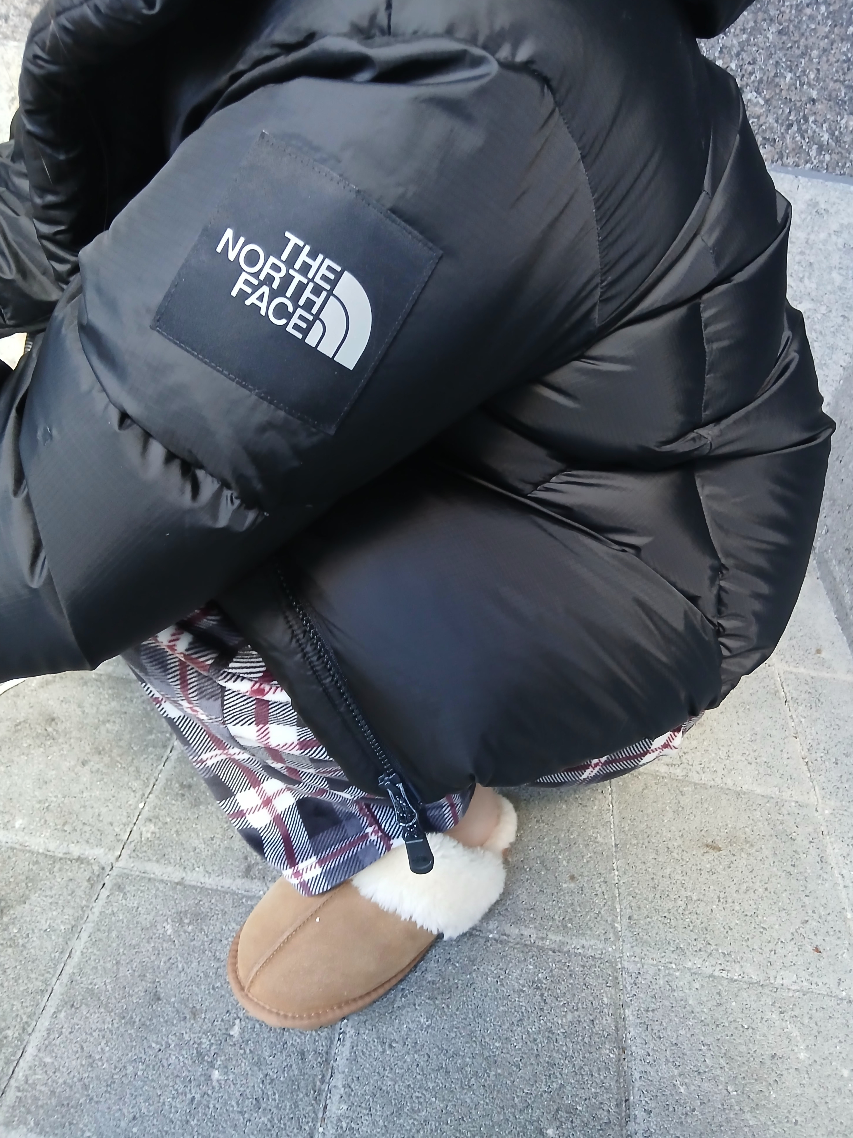 The North Face White Label Project Down Jacket RDS Black - 25FW 착용 스타일 - 5