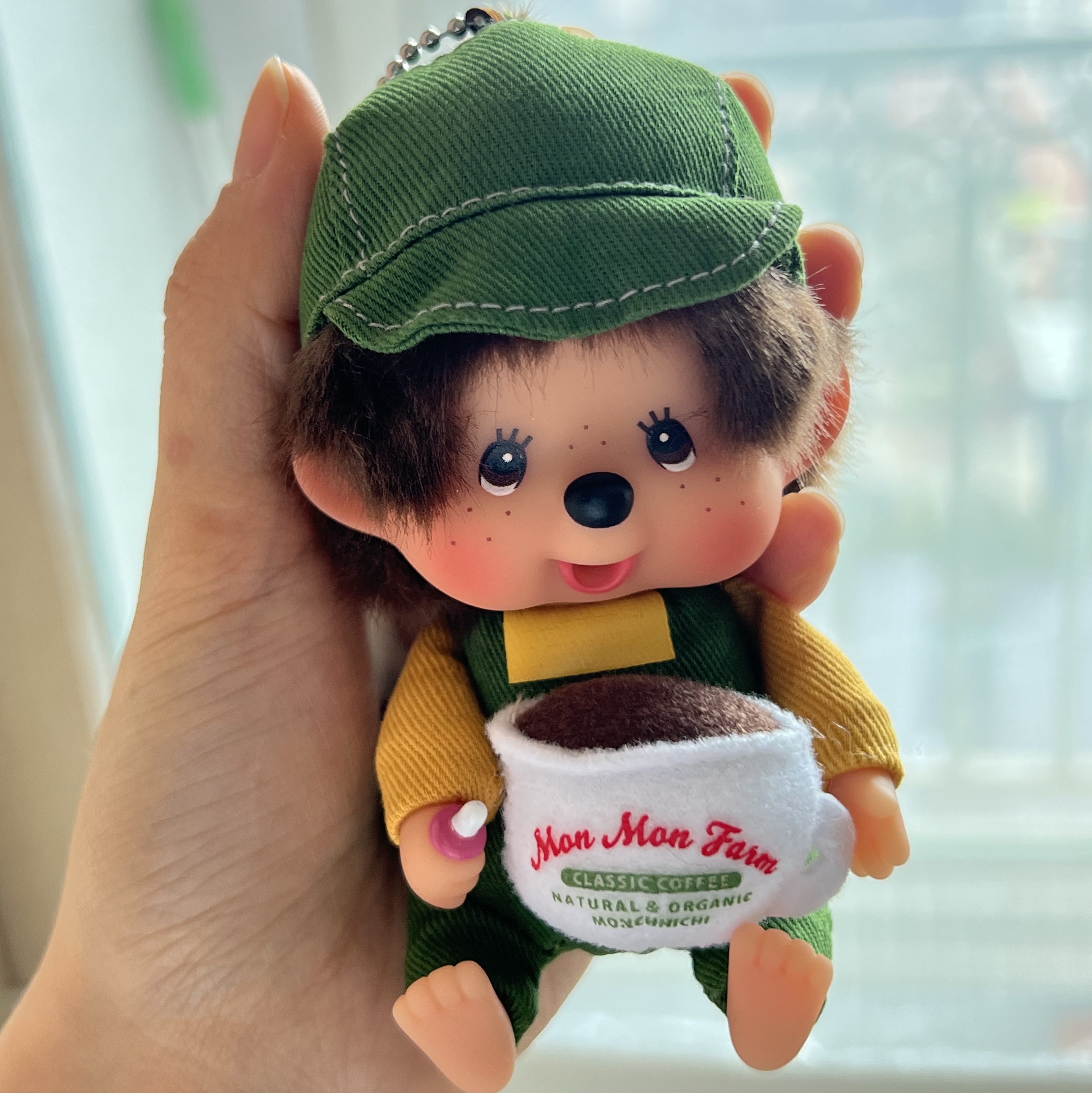 Monchhichi MMF Coffee SS K/C Boy 착용 스타일