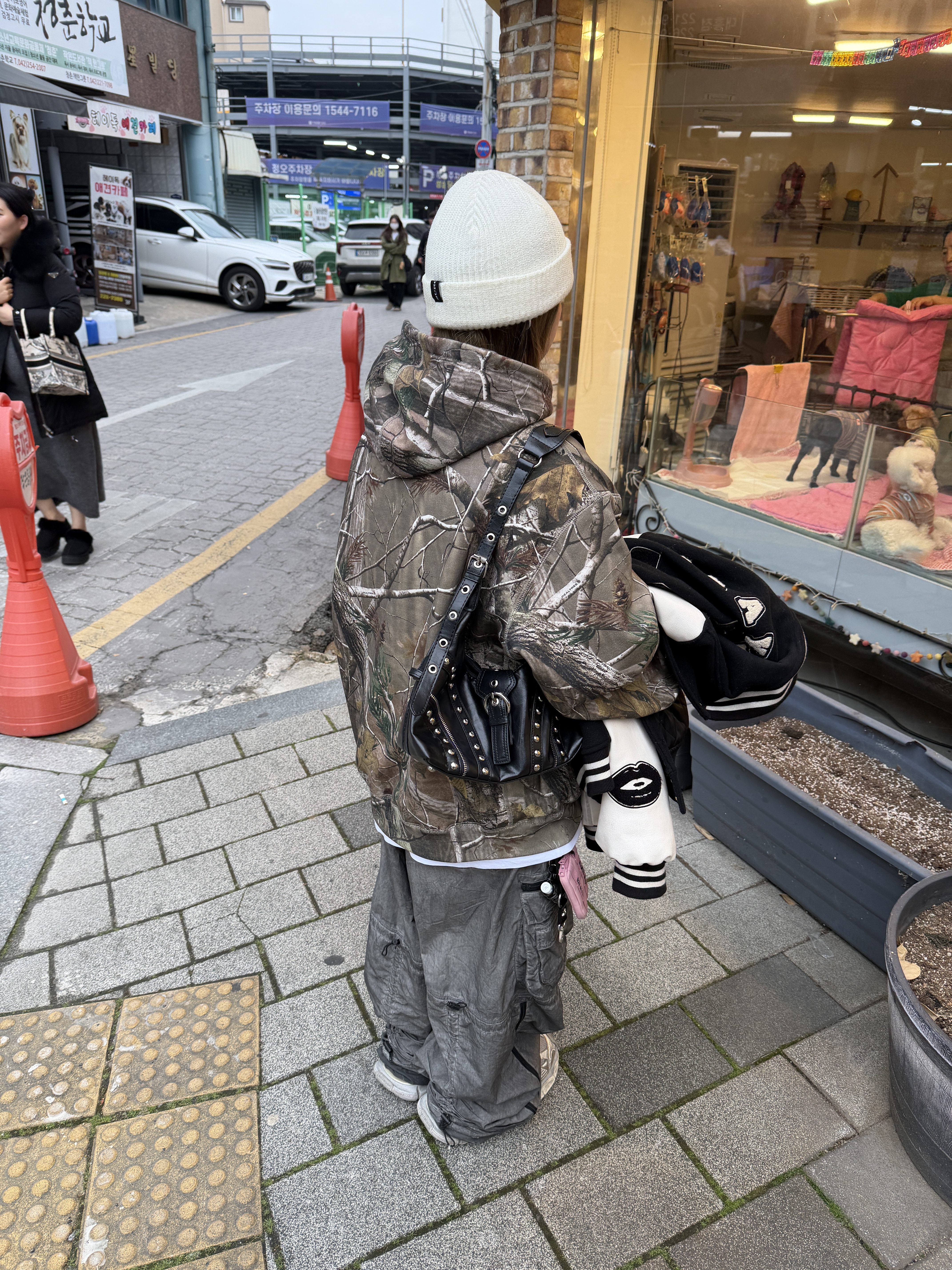 Supreme Box Logo Hooded Sweatshirt Realtree AP Camo - 25FW 착용 스타일 - 3