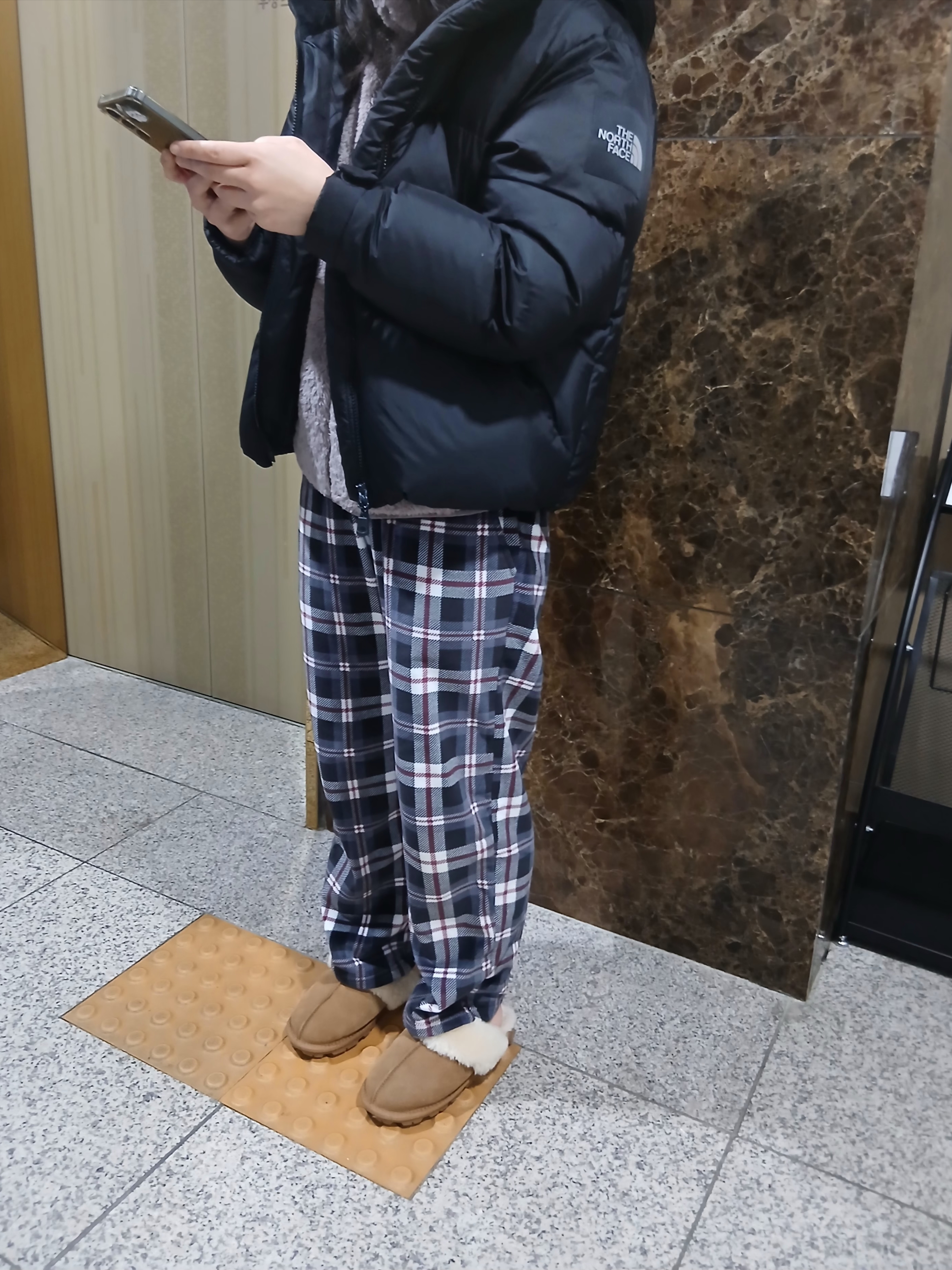 The North Face White Label Project Down Jacket RDS Black - 25FW 착용 스타일 - 4