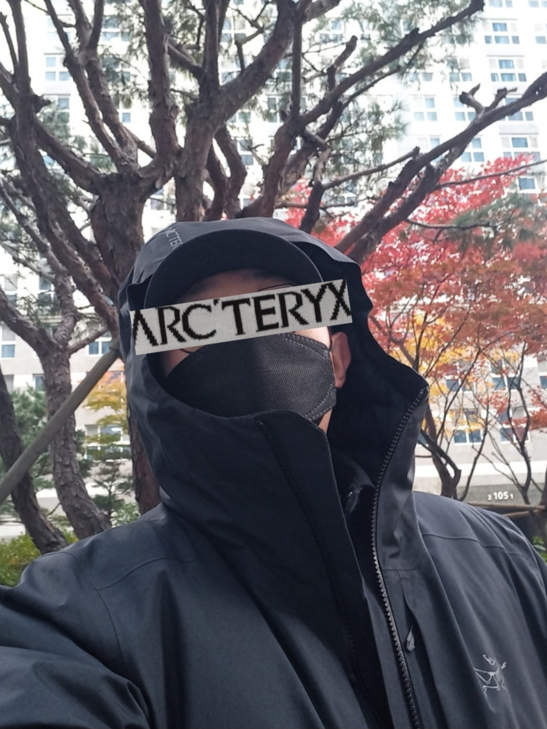 Arc'teryx Bird Word Cap 24K Black, Arc'teryx Atom Heavyweight Hoody Rune 착용 스타일 - 1