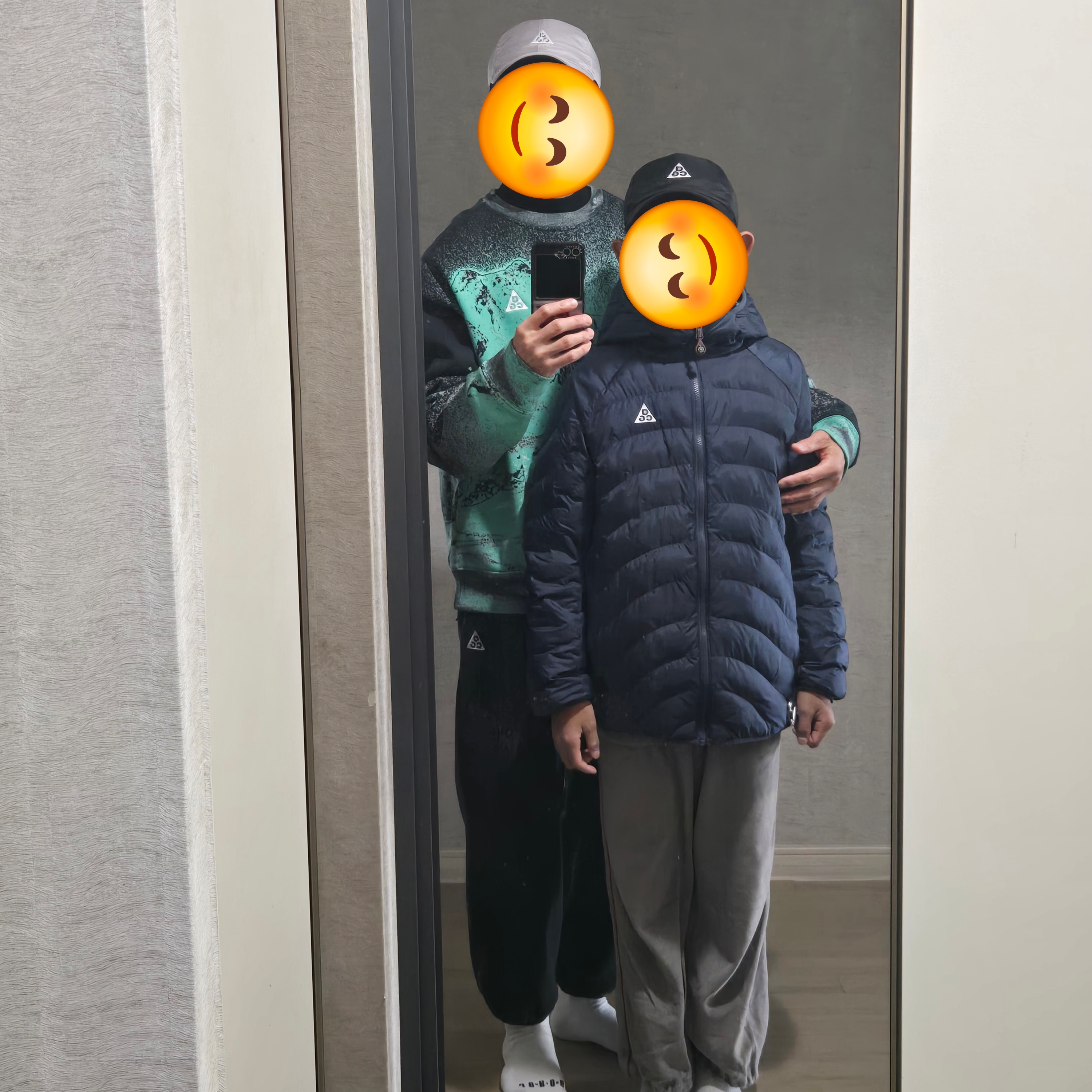 Nike ACG Polartec Wolf Tree Pants Black Summit White - Asia, Nike ACG Trail Cap Black 착용 스타일