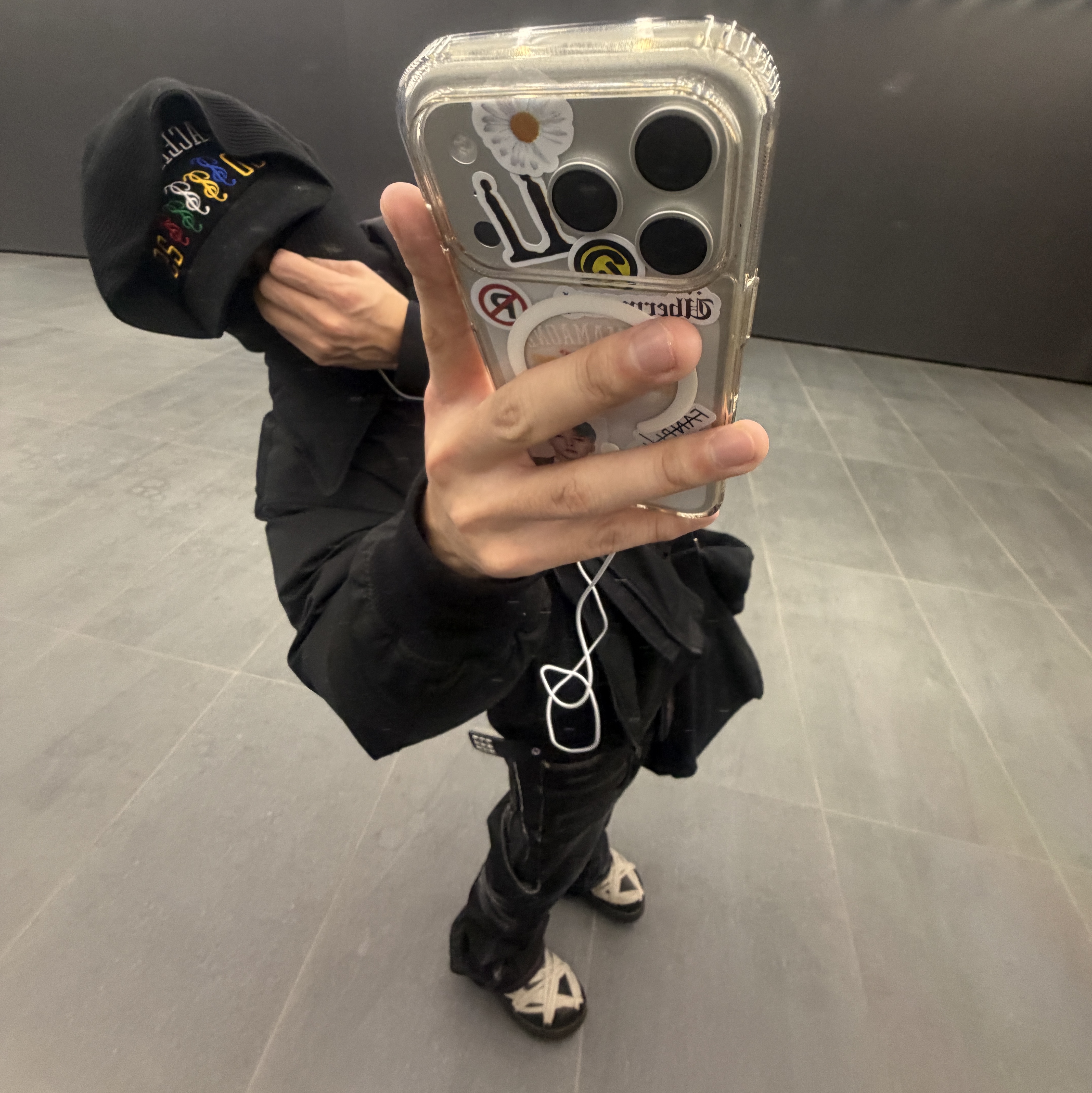 Peaceminusone x 2025 MAMA Awards Peacemamaone Cap Mesh, Peaceminusone x 2025 MAMA Awards Peacemamaone Cap Cotton 착용 스타일 - 3