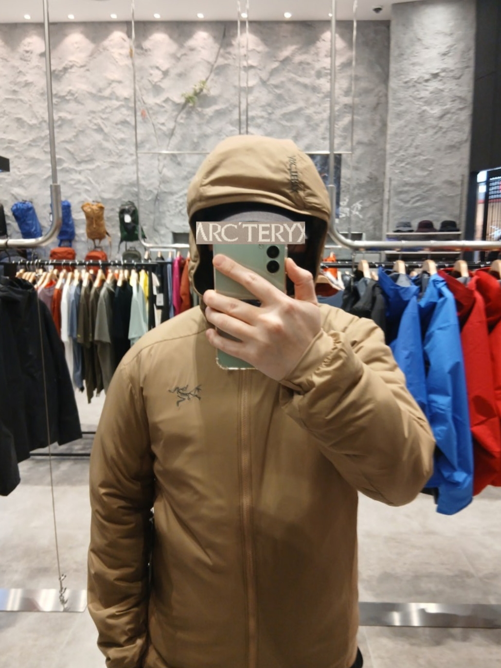 Arc'teryx Atom Hoody Canvas 착용 스타일