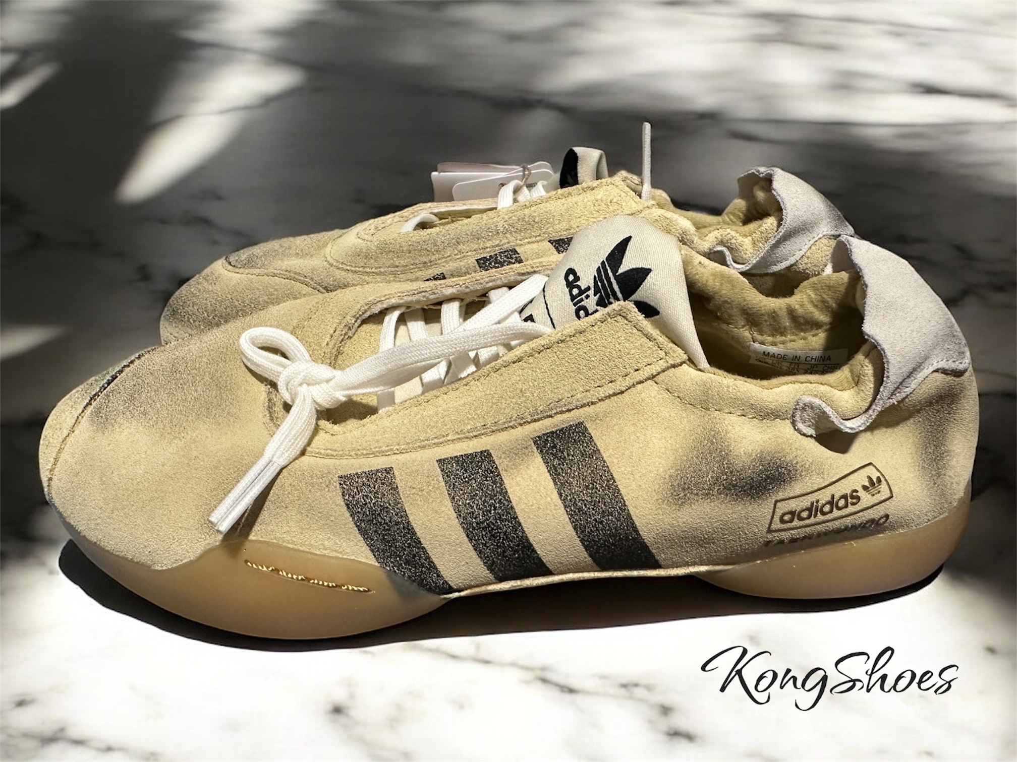 (W) Adidas x Song for the Mute Taekwondo Mei Cream White Core Black 착용 스타일 - 2
