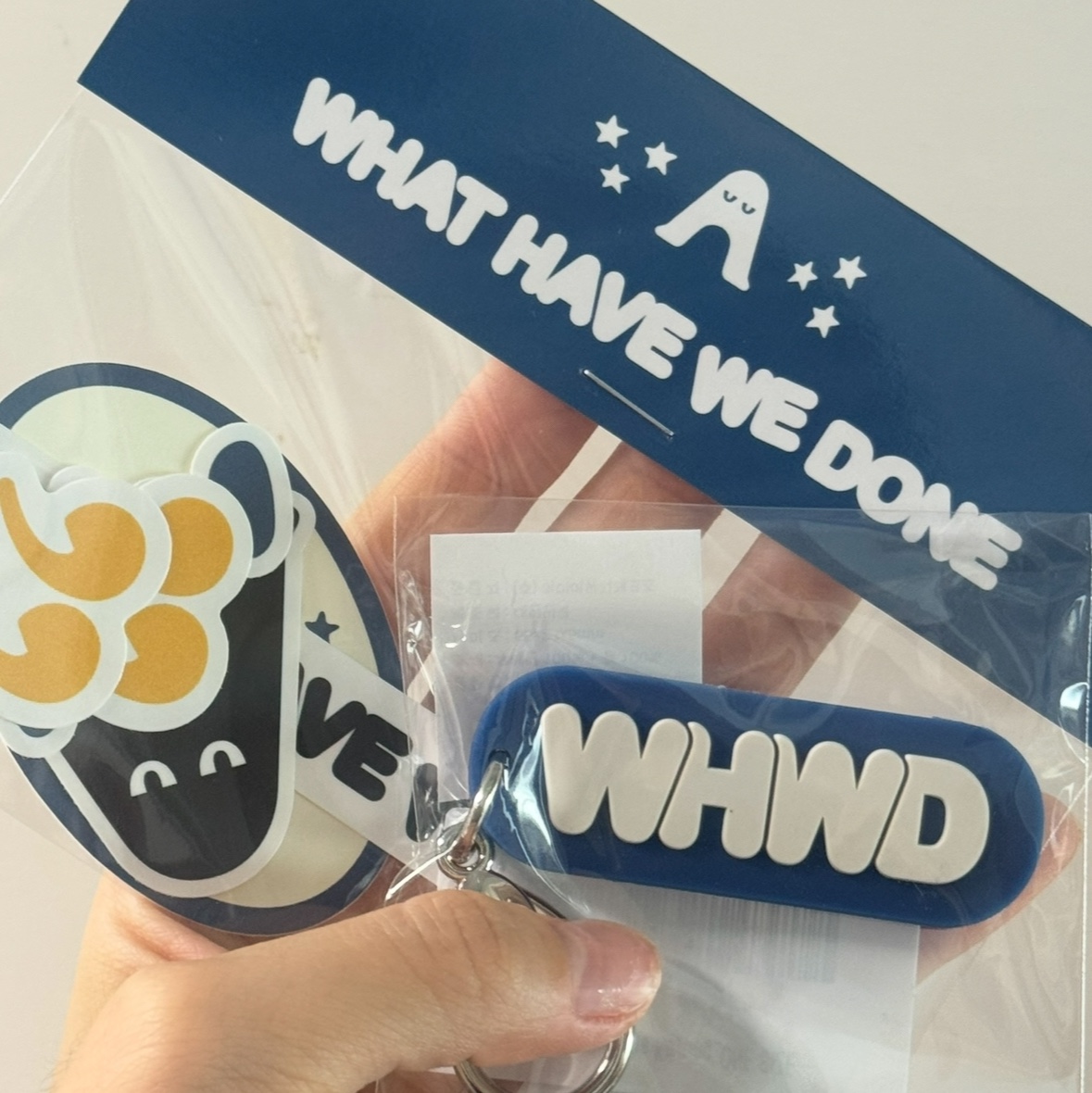 WHWD Silicone Keyring 착용 스타일