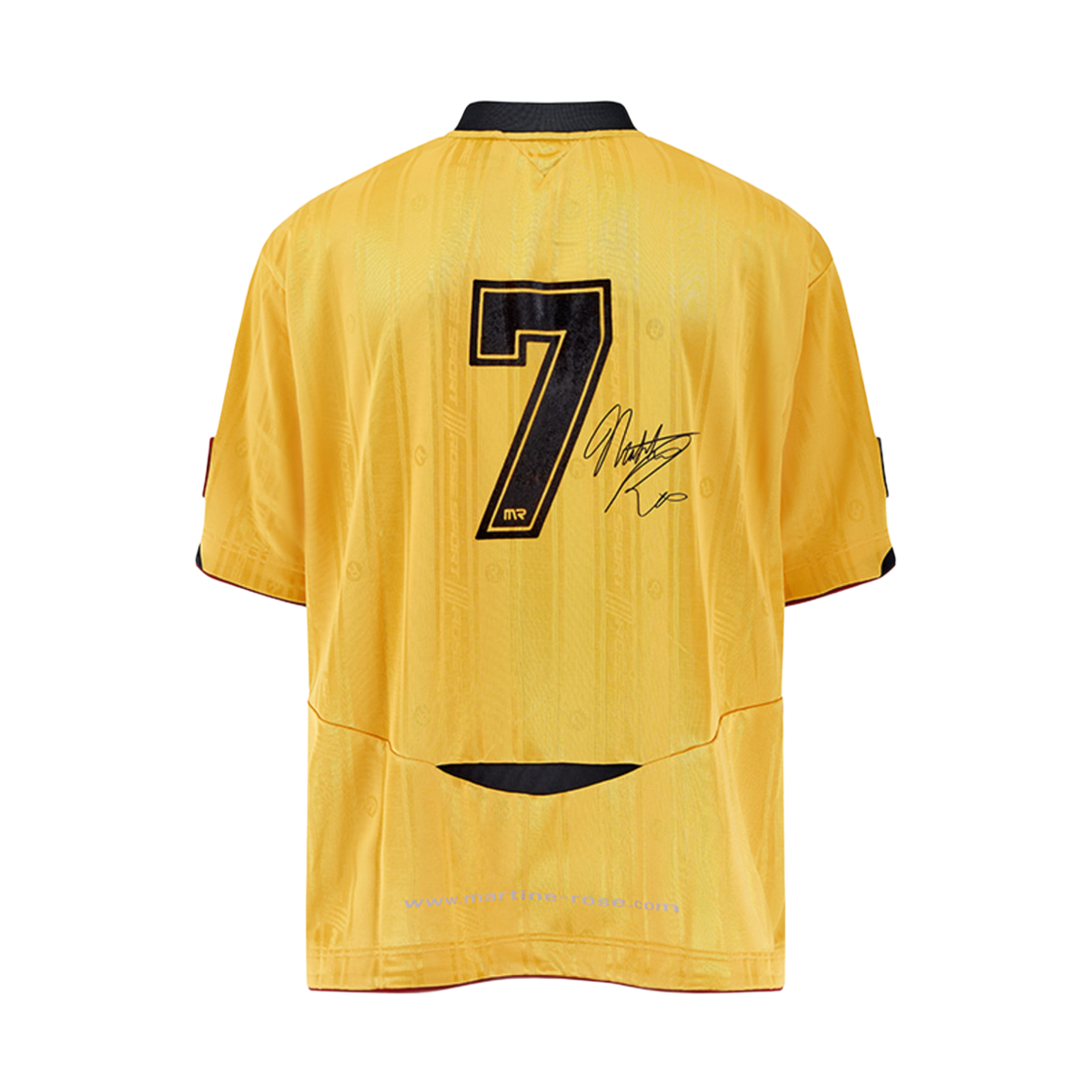 마틴 로즈 프린티드 풋볼 탑 옐로우(Martine Rose Printed Football Top Yellow) - 2