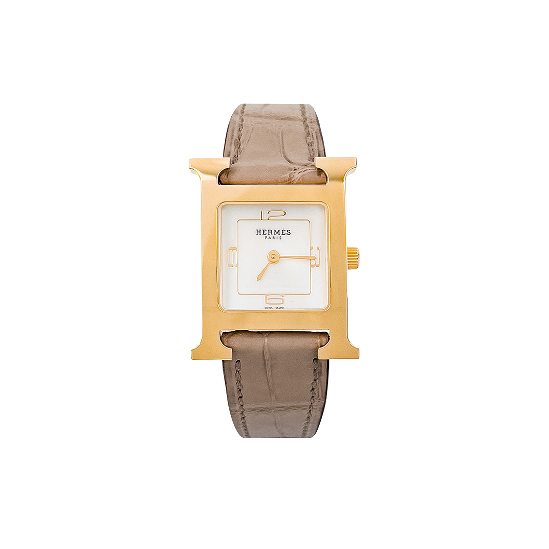 에르메스 스페셜오더 H아워 PM 로즈골드(5HA1433)(Hermes Special Order H Hour PM Rose Gold (5HA1433))