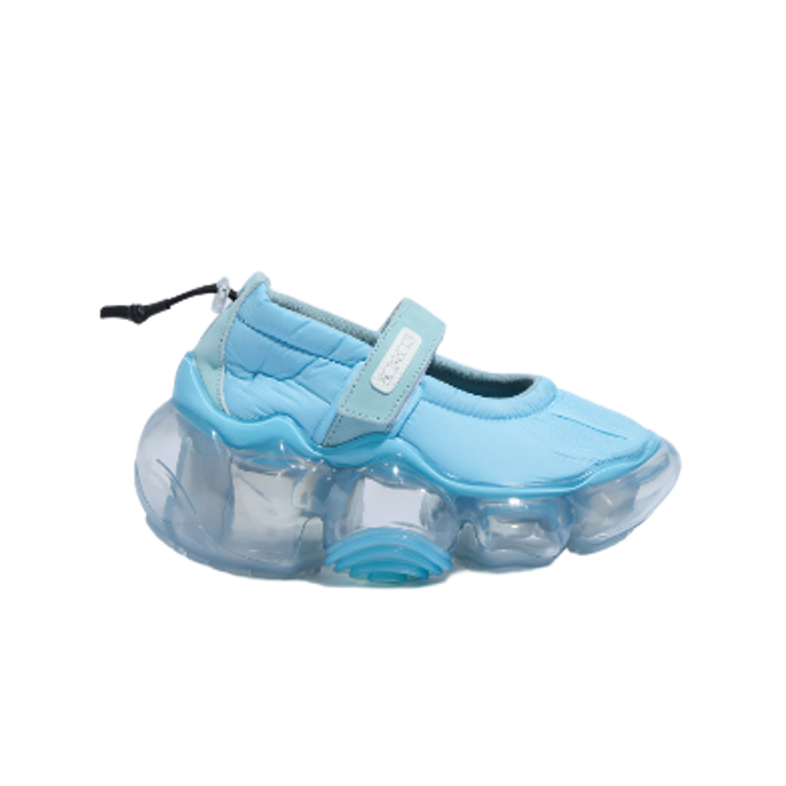 - Grounds Strap Pumps Sky Blue