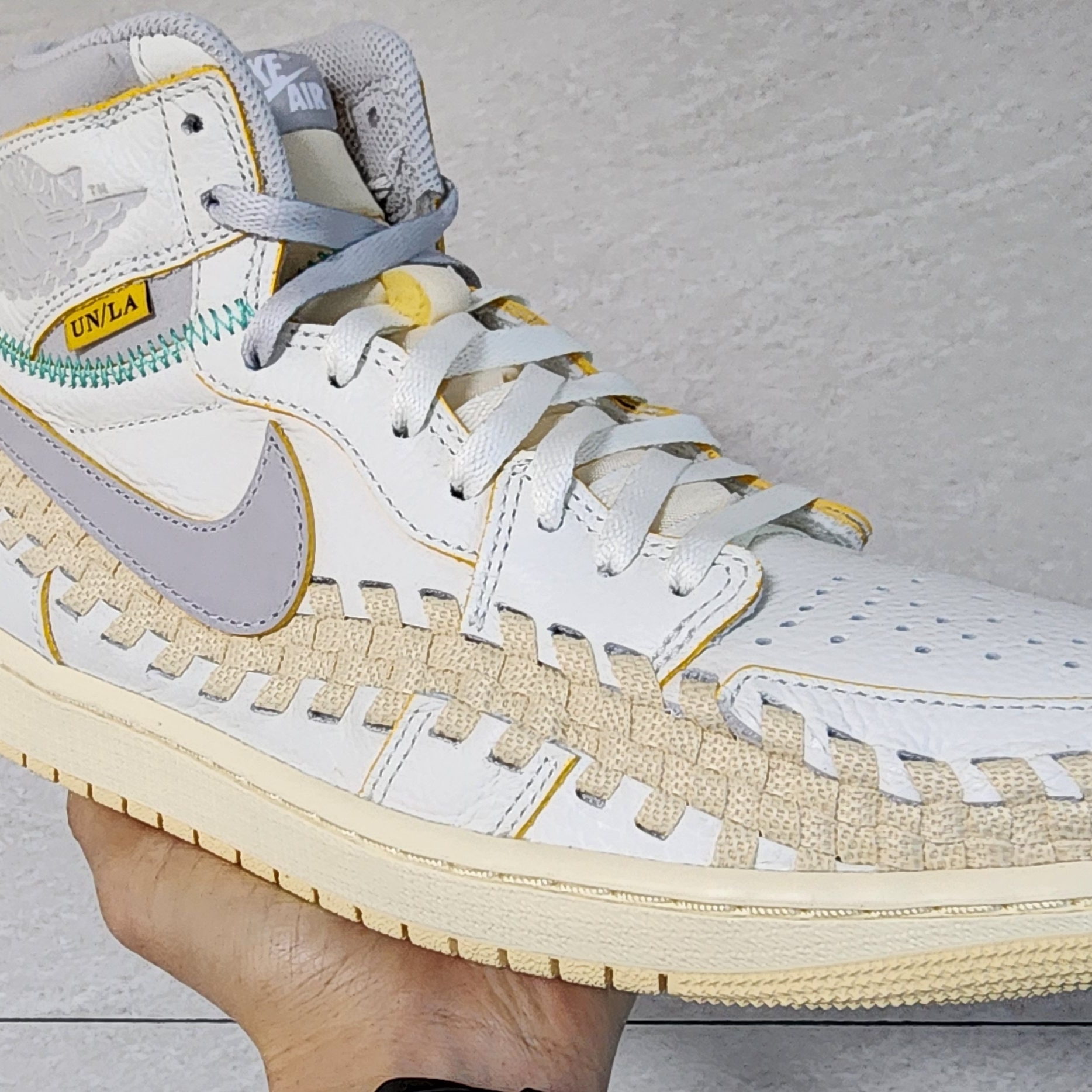 Jordan 1 x Bephies Beauty Supply x Union Retro High OG SP Summer '96 착용 스타일