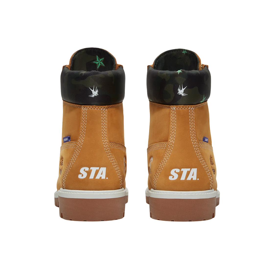 팀버랜드 x STA. 프리미엄 6인치 워터프루프 부츠 위트 브라운(Timberland x STA. Premium 6 Inch Waterproof Boots Wheat Brown) - 3