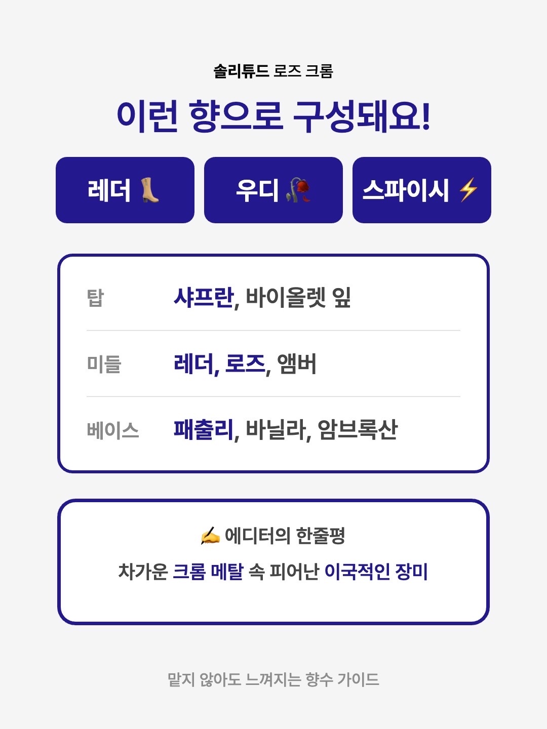 [KREAM 단독] Solitude Rose Chrome 30ml - 26SS 착용 스타일 - 3