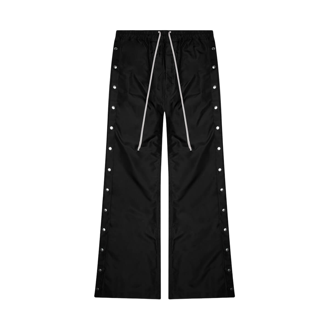 DU02E7393-NCV-09 Rick Owens Drkshdw Concordians Nylon Canvas Pusher Pants Black