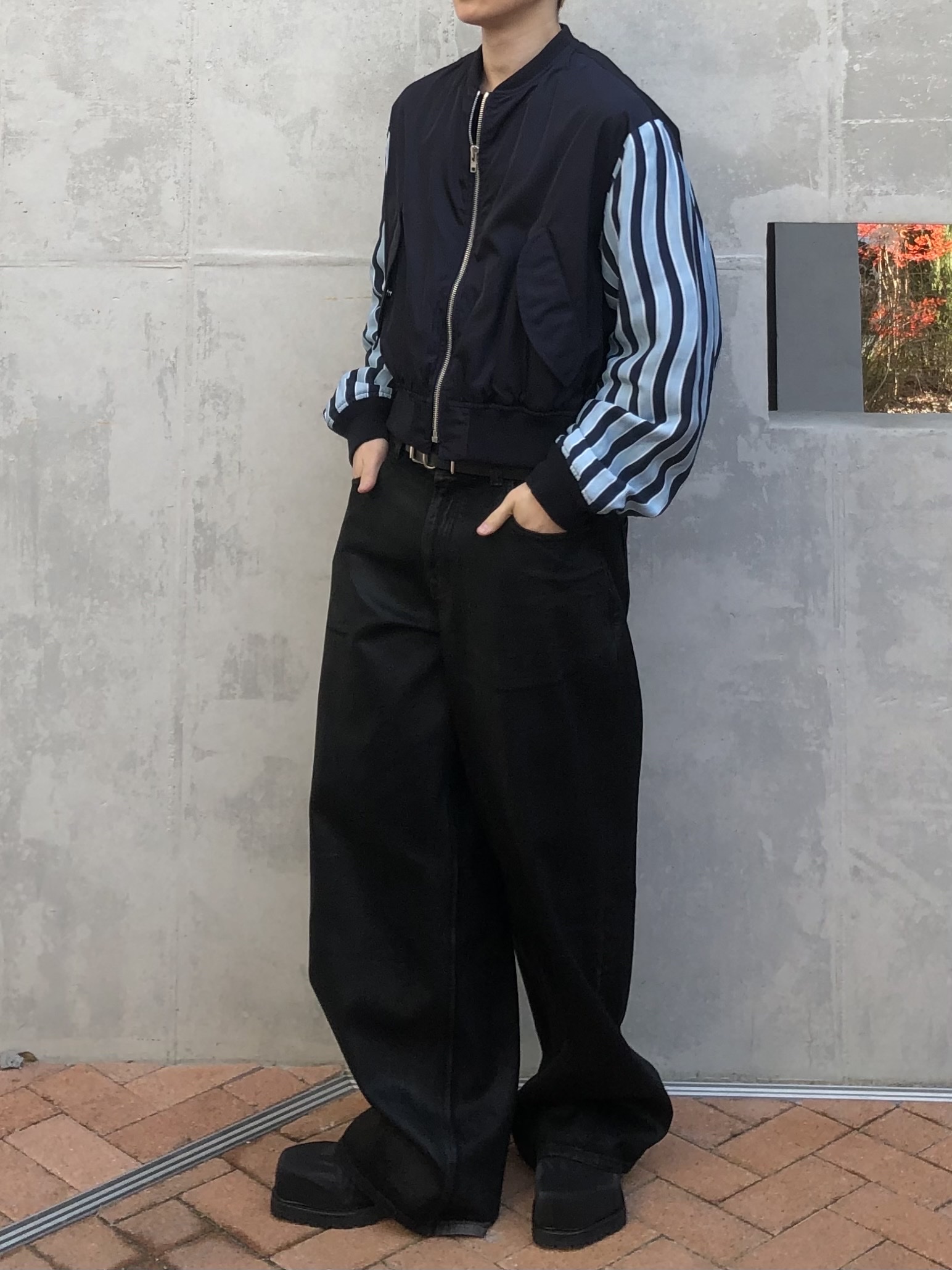Y/Project Y Belt Black 착용 스타일 - 4