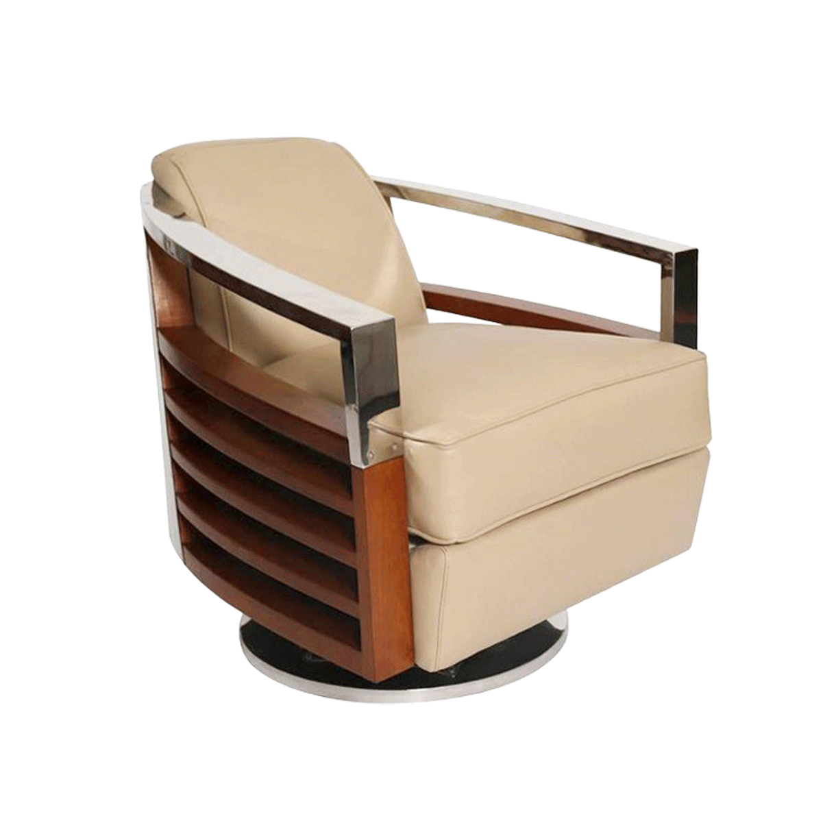 드비저리 프랑스 드비저리 메디슨 회전 라운지체어 크림([3% 포인트 적립] DE BEJARRY Madison lounge chair cream)