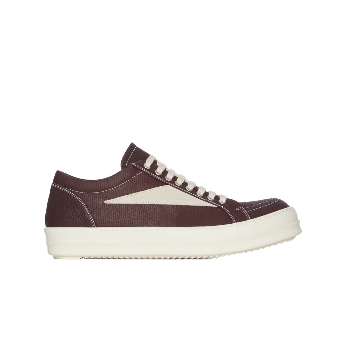 DU02E7803DSWLVS-43X11 Rick Owens Concordians Vintage Sneakers Scab Wax Milk