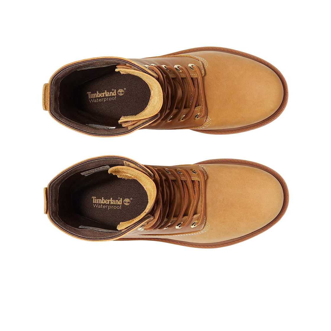 (W) 팀버랜드 프리미엄 8인치 워터프루프 부츠 위트 풀 그레인((W) Timberland Premium 8 Inch Waterproof Boots Wheat Full Grain) - 2