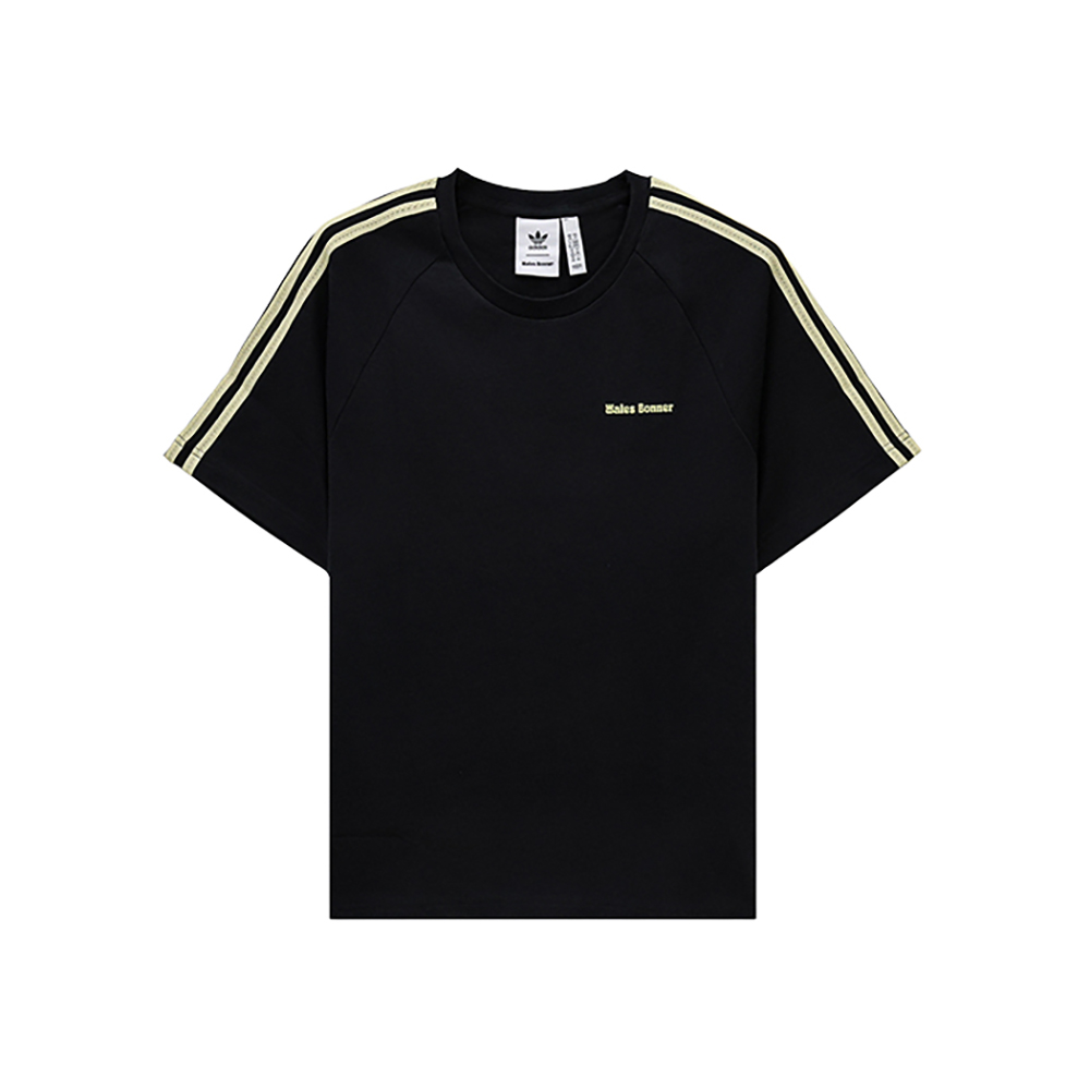 IM8402 [15%쿠폰]Adidas Wales Bonner Short Sleeve T-Shirt Black