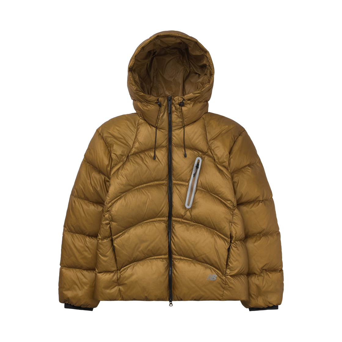 NBNPF41083-32 New Balance Flying 77 Superlight Hooded Heavy Goose Down Mustard